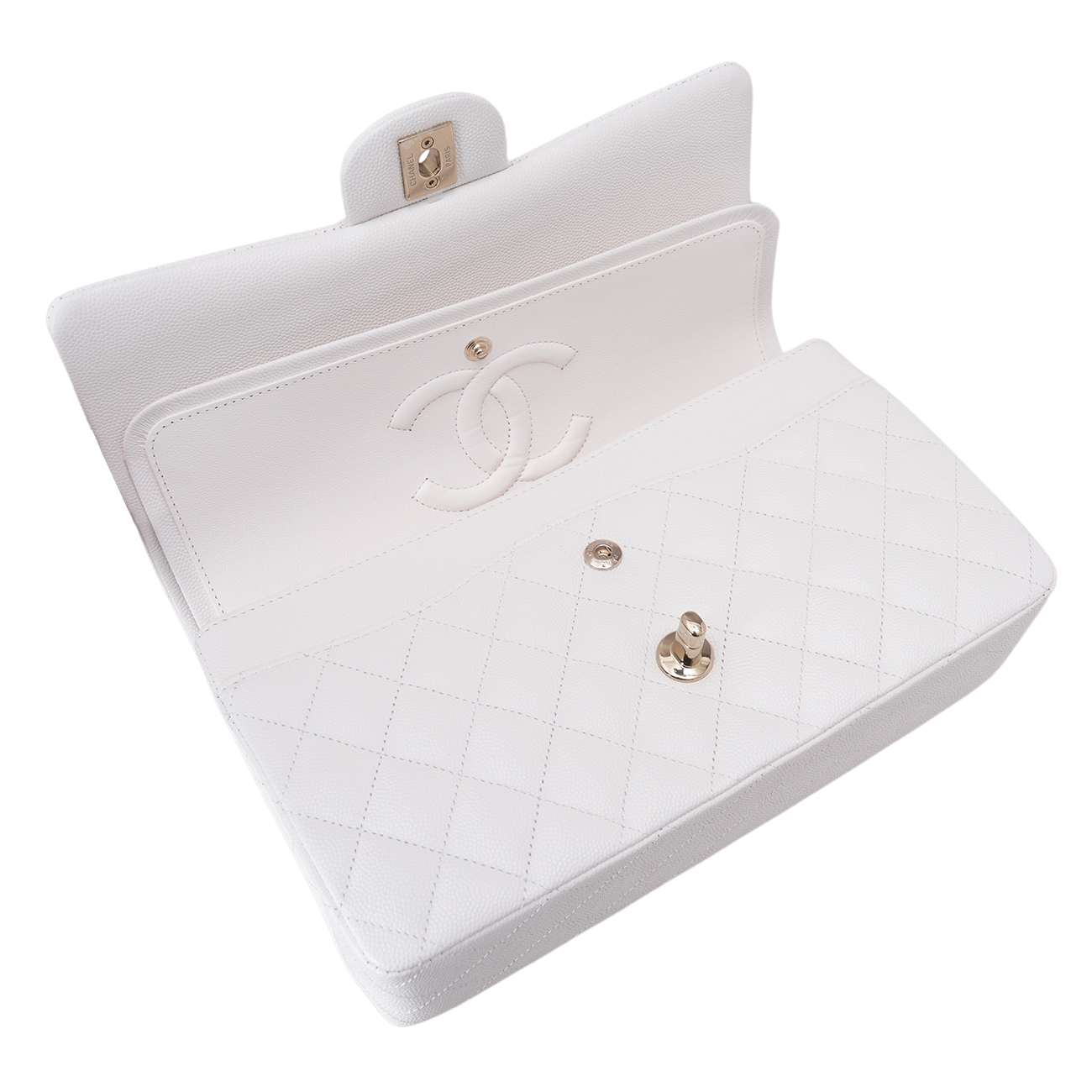 CHANEL(USED)샤넬 캐비어 클래식 미듐 플랩백