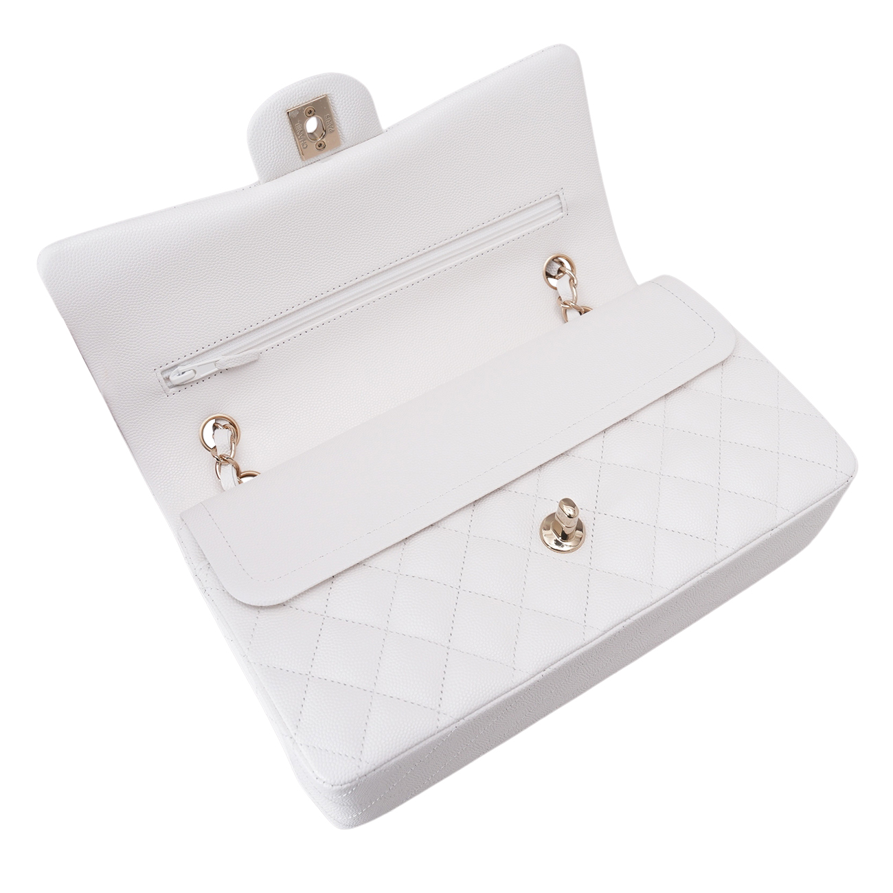 CHANEL(USED)샤넬 캐비어 클래식 미듐 플랩백