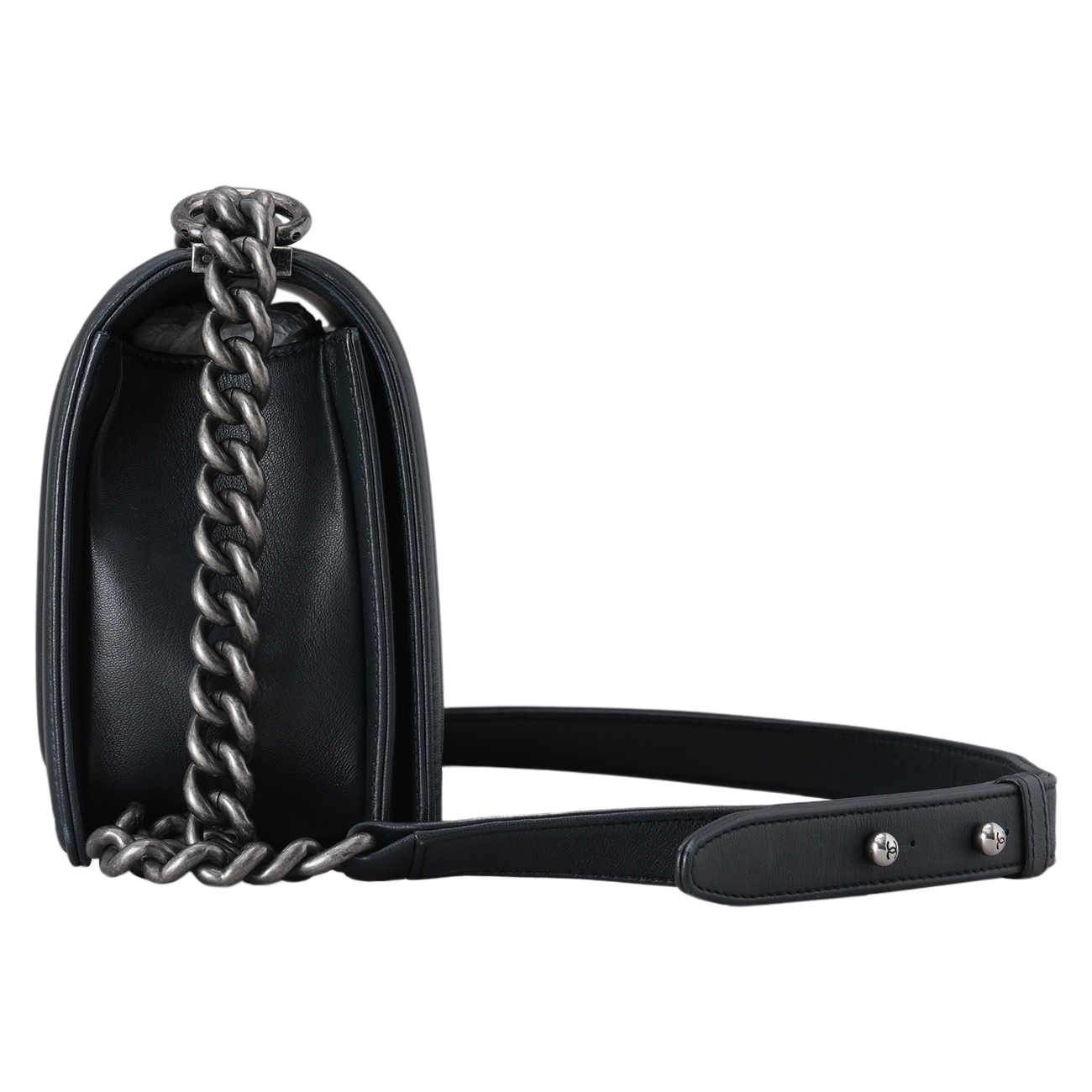 CHANEL(USED)샤넬 쉐브론 보이백 미듐