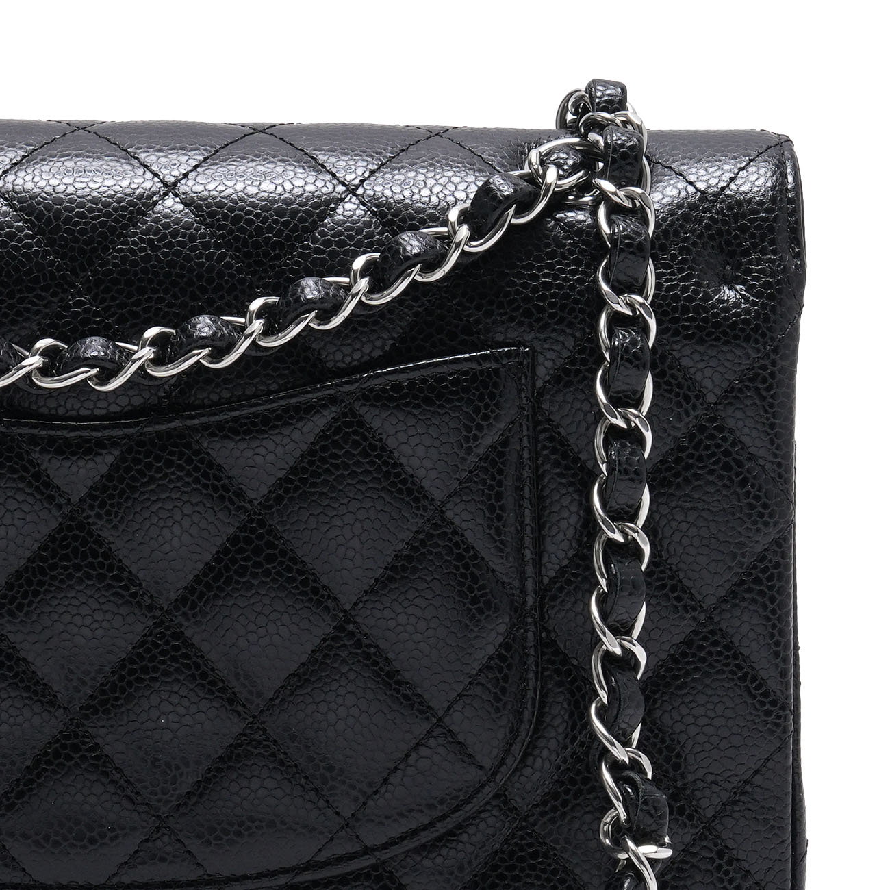 CHANEL(USED)샤넬 캐비어 클래식 미듐 플랩백