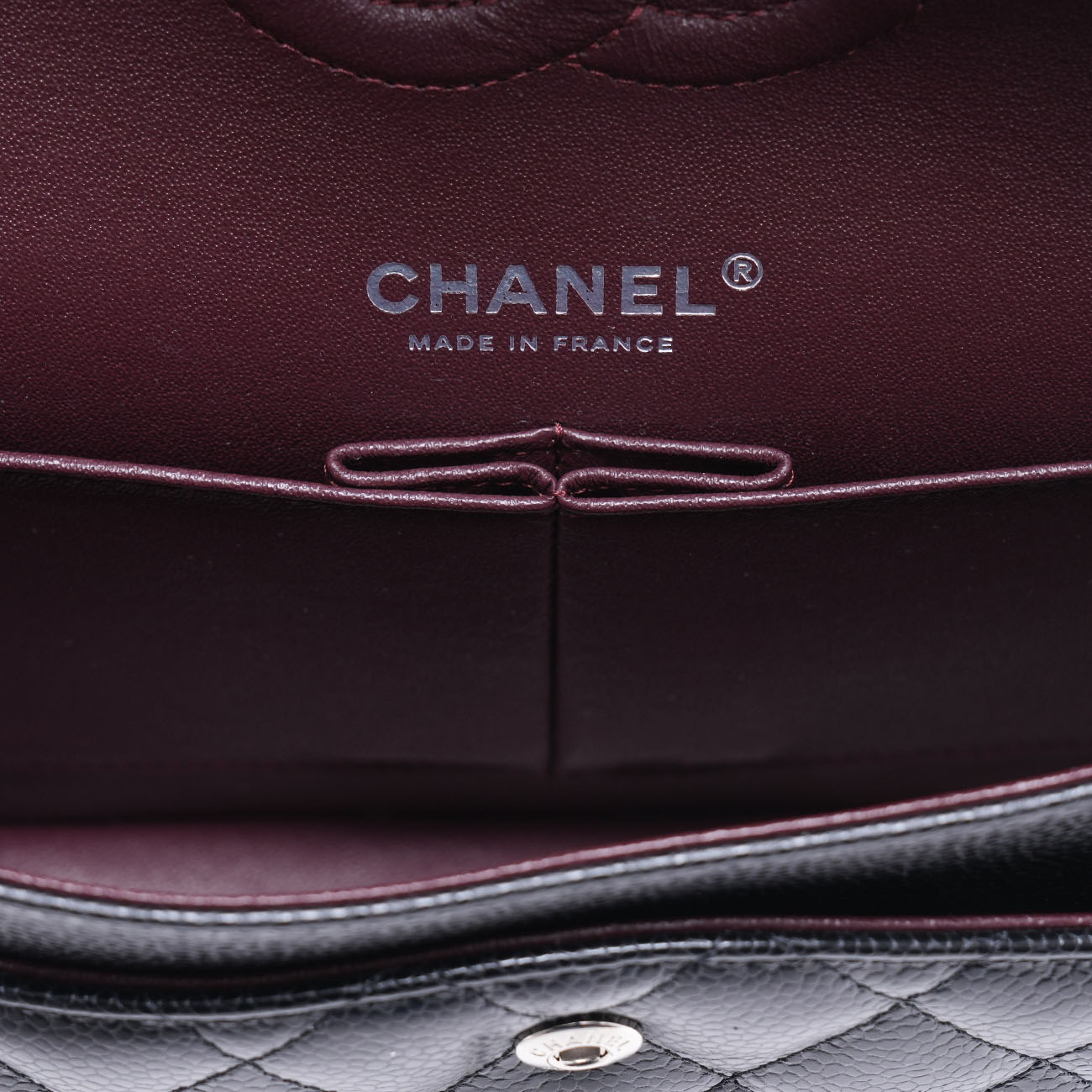CHANEL(USED)샤넬 캐비어 클래식 미듐 플랩백