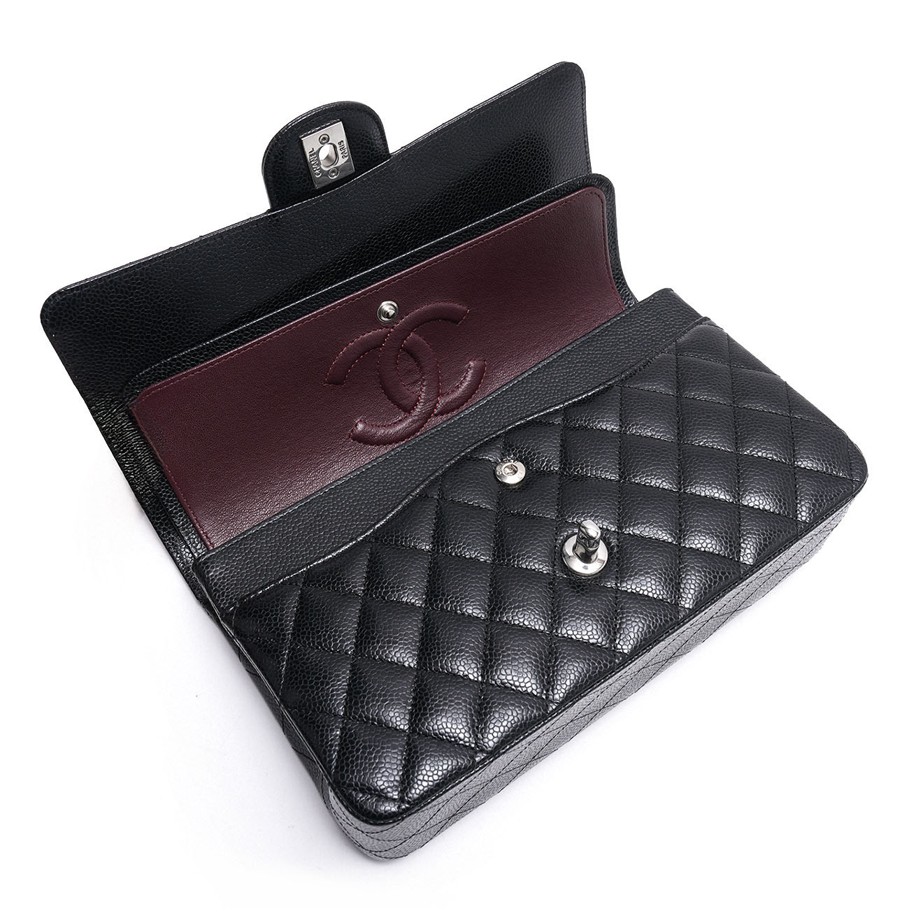 CHANEL(USED)샤넬 캐비어 클래식 미듐 플랩백