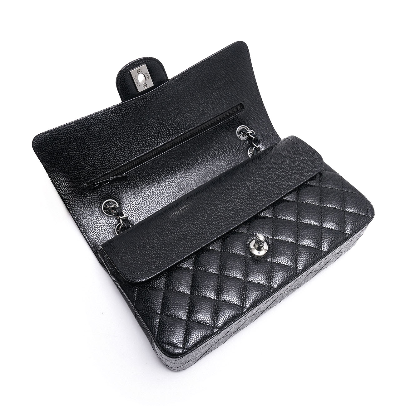 CHANEL(USED)샤넬 캐비어 클래식 미듐 플랩백