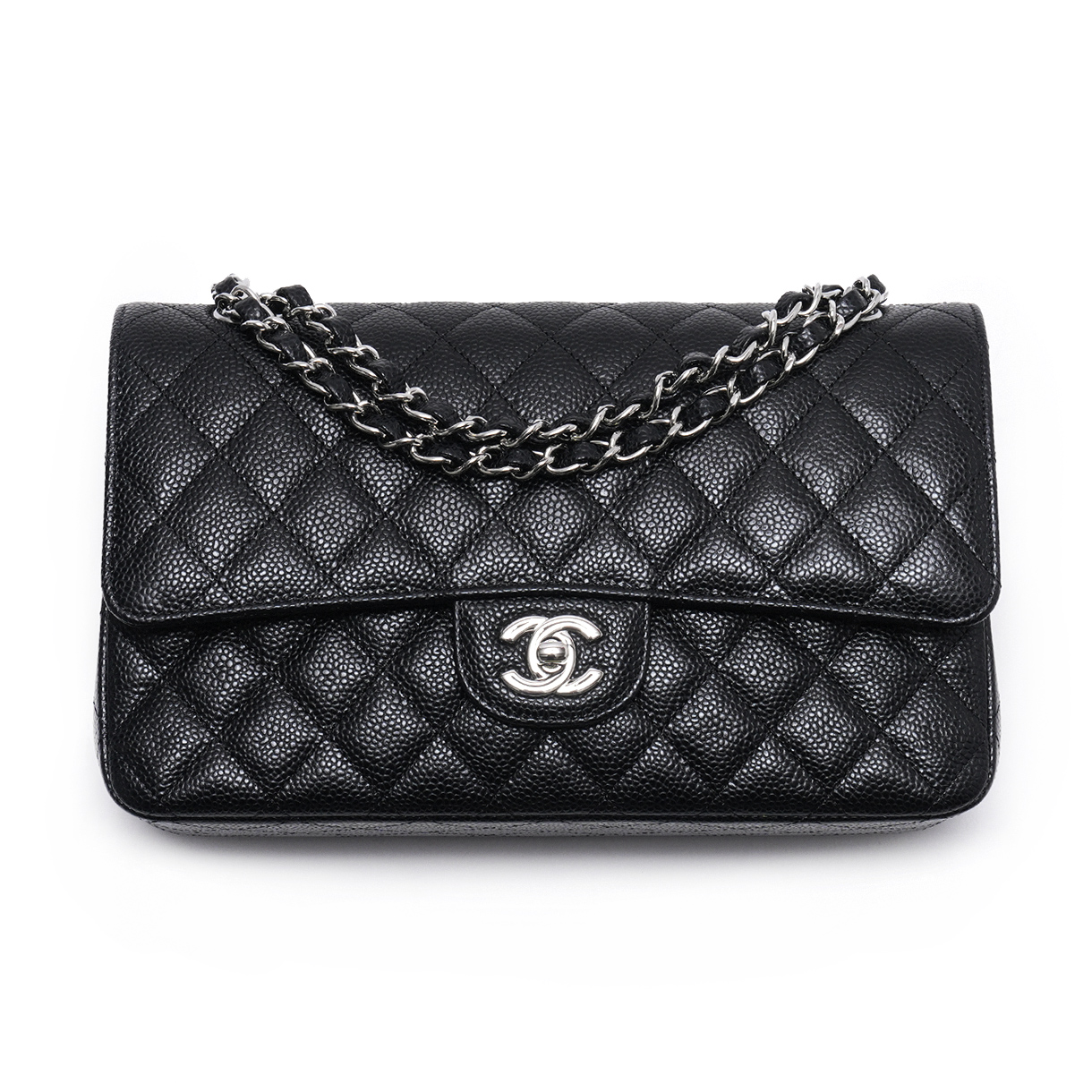 CHANEL(USED)샤넬 캐비어 클래식 미듐 플랩백