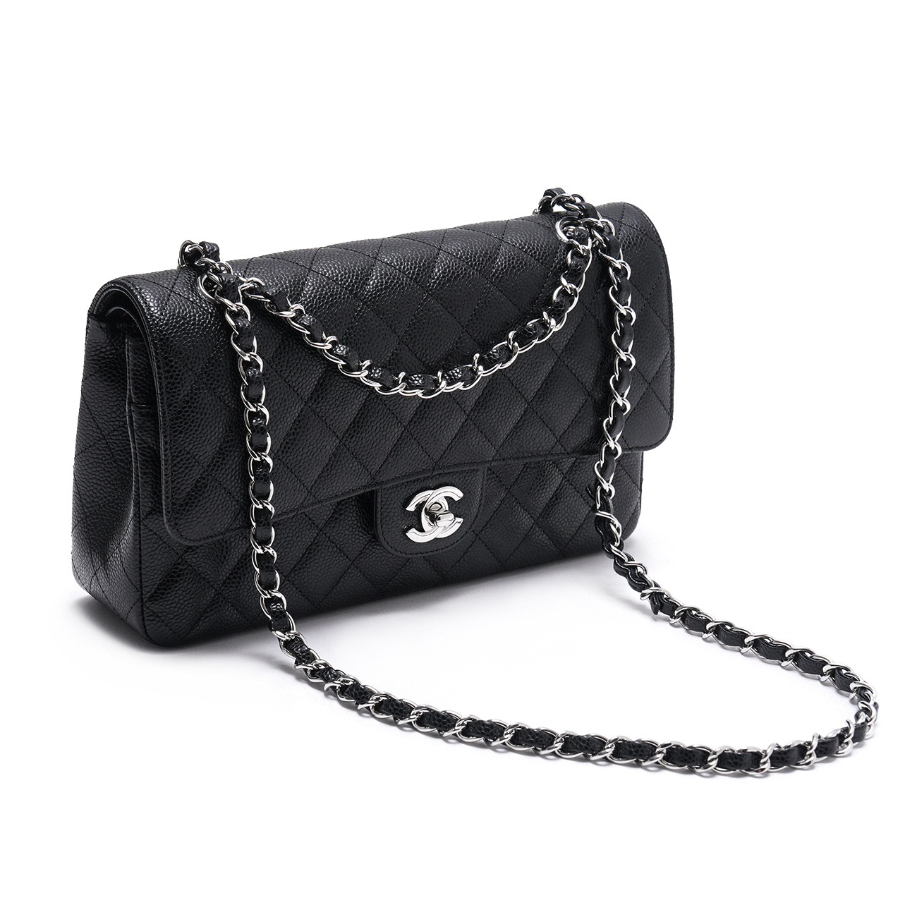 CHANEL(USED)샤넬 캐비어 클래식 미듐 플랩백