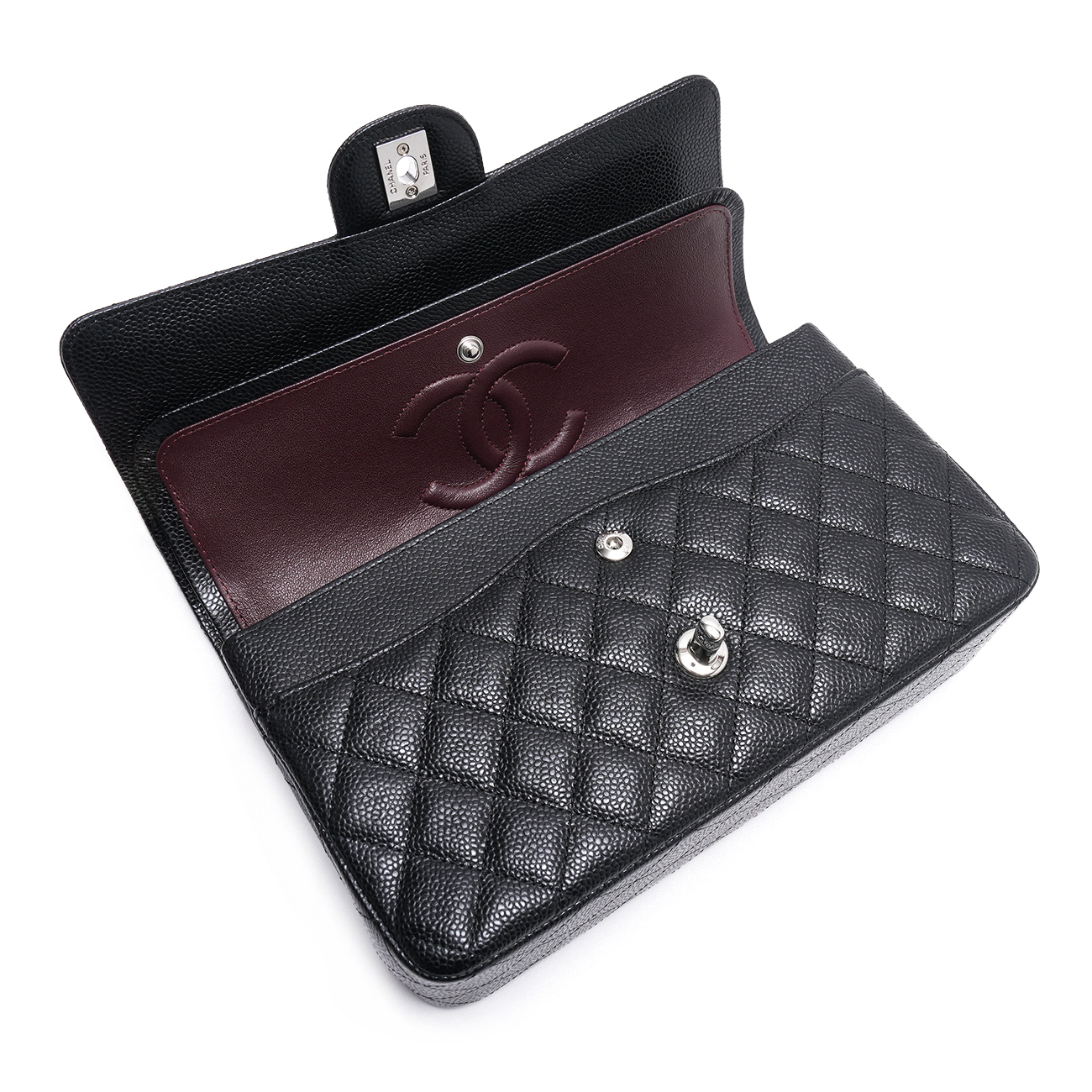 CHANEL(USED)샤넬 캐비어 클래식 미듐 플랩백