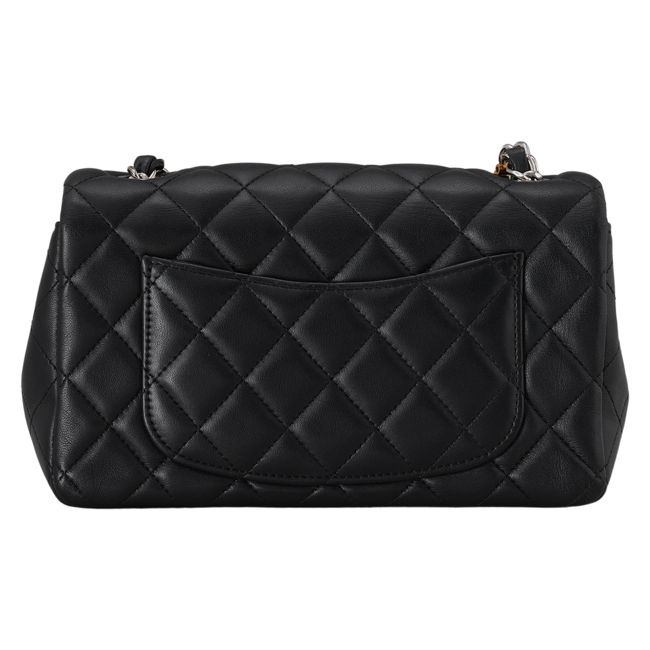 CHANEL(USED)샤넬 램스킨 뉴미니 크로스 백