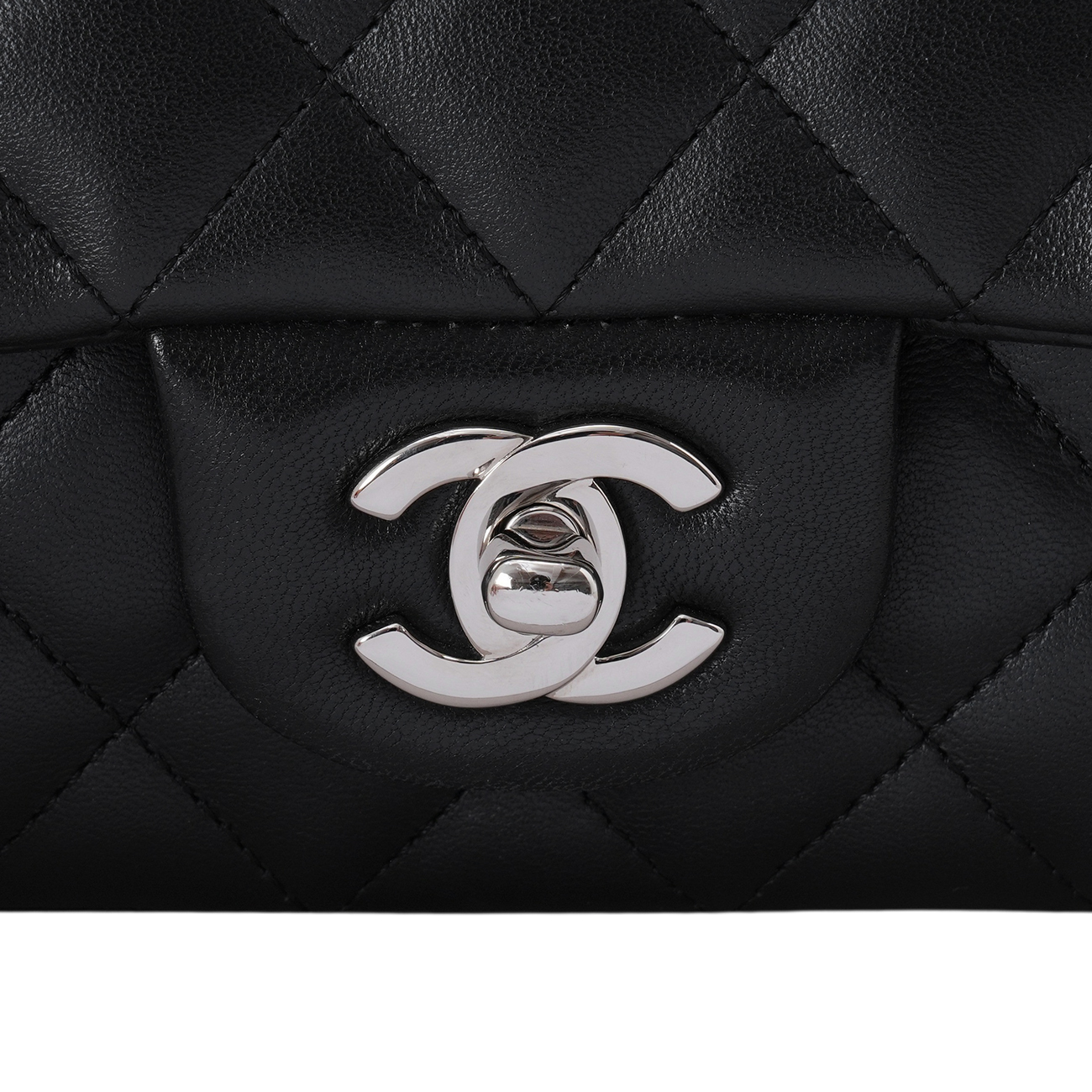 CHANEL(USED)샤넬 램스킨 뉴미니 크로스 백