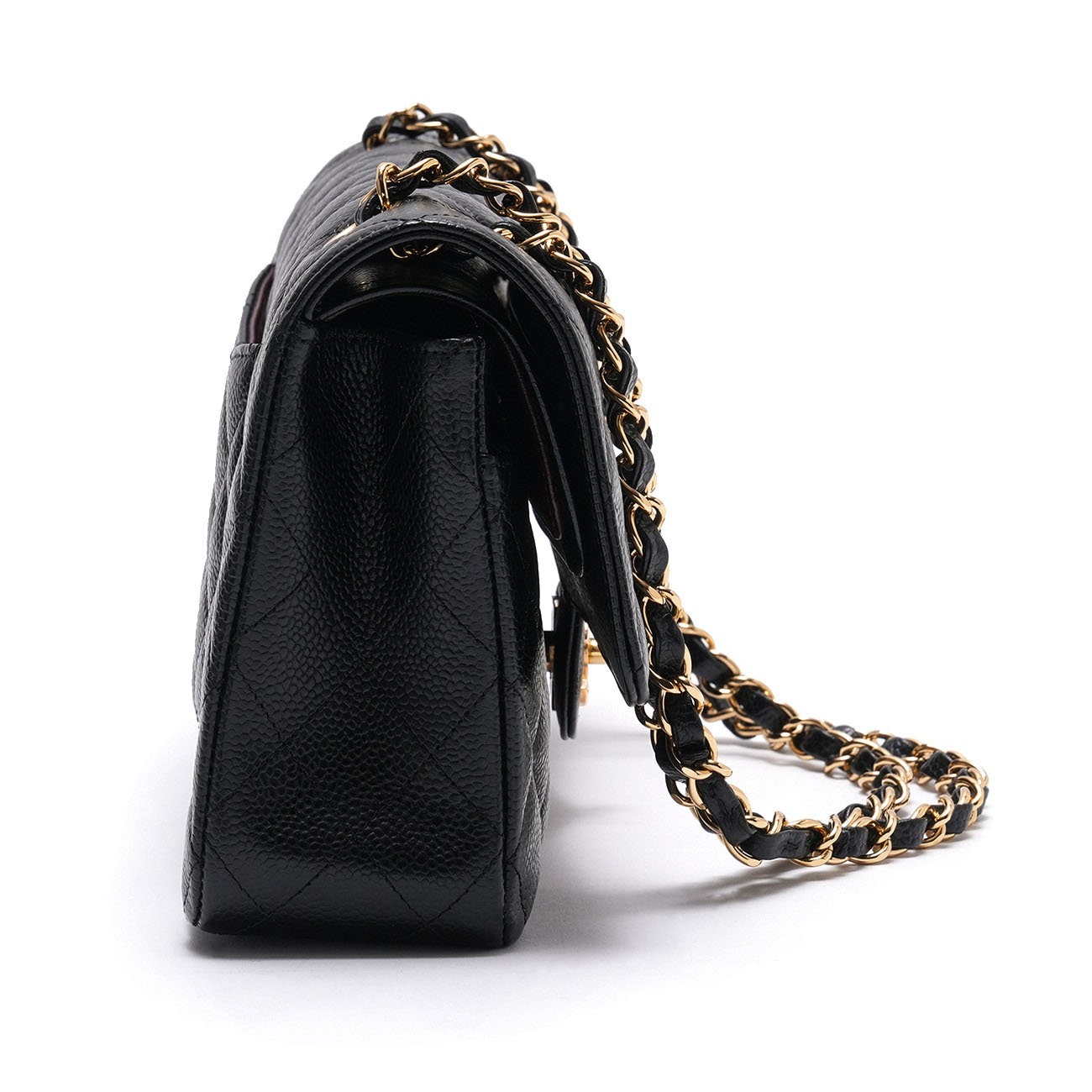 CHANEL(USED)샤넬 캐비어 클래식 미듐 플랩백