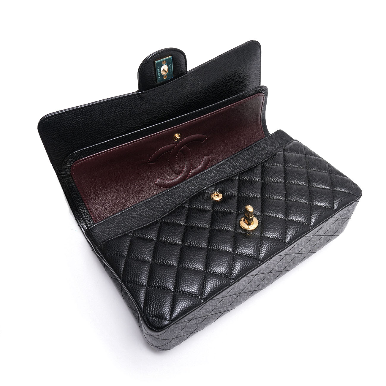 CHANEL(USED)샤넬 캐비어 클래식 미듐 플랩백
