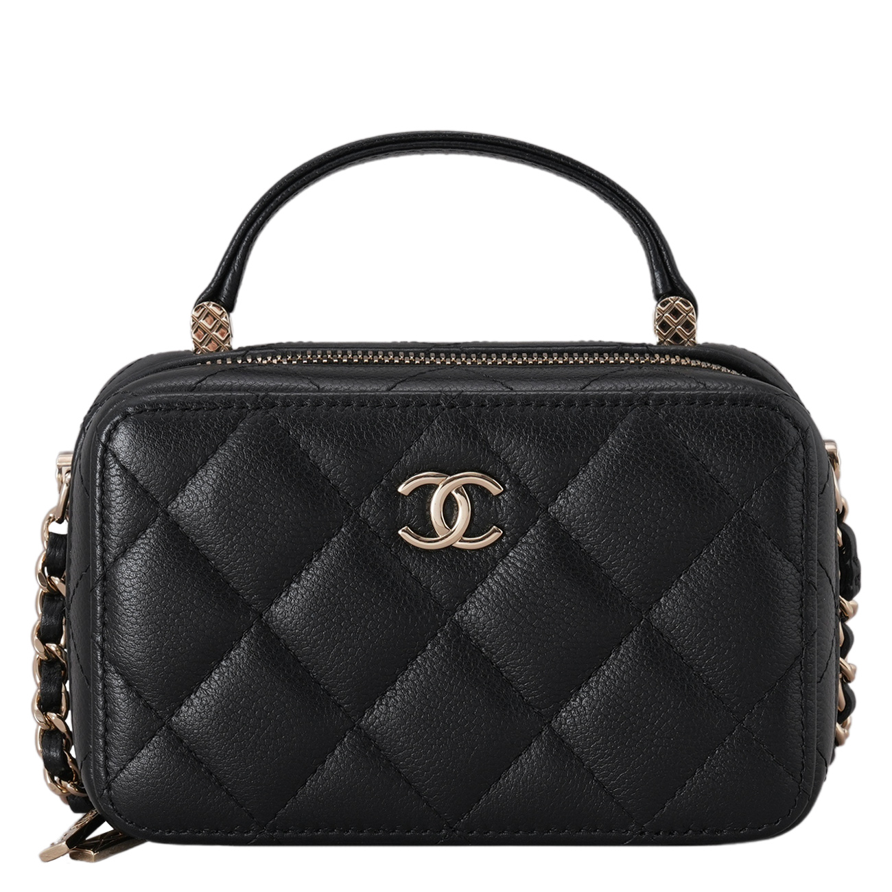 CHANEL(USED)샤넬 AP2634 베니티 코스메틱 직사각 체인백