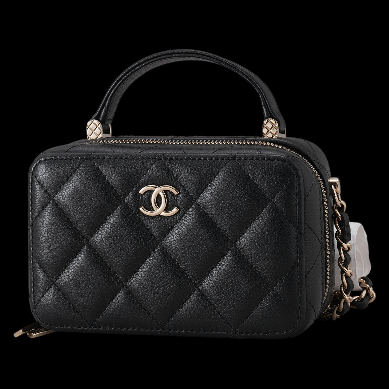 CHANEL(USED)샤넬 AP2634 베니티 코스메틱 직사각 체인백
