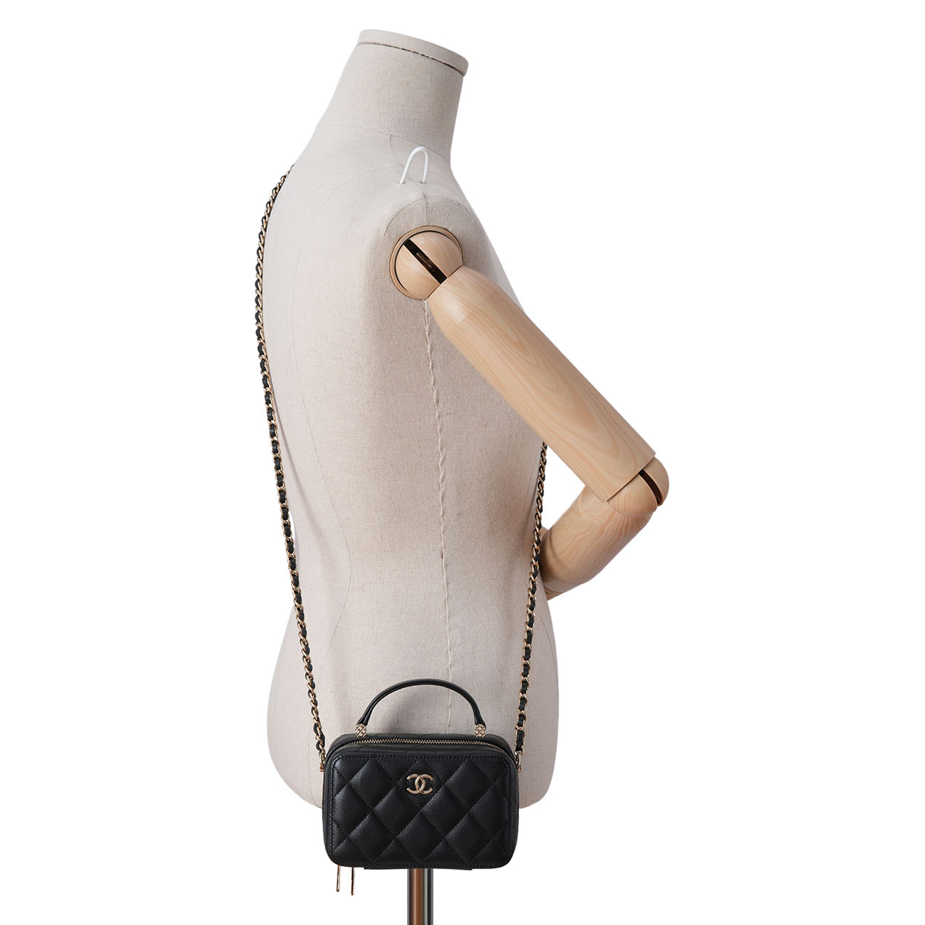 CHANEL(USED)샤넬 AP2634 베니티 코스메틱 직사각 체인백