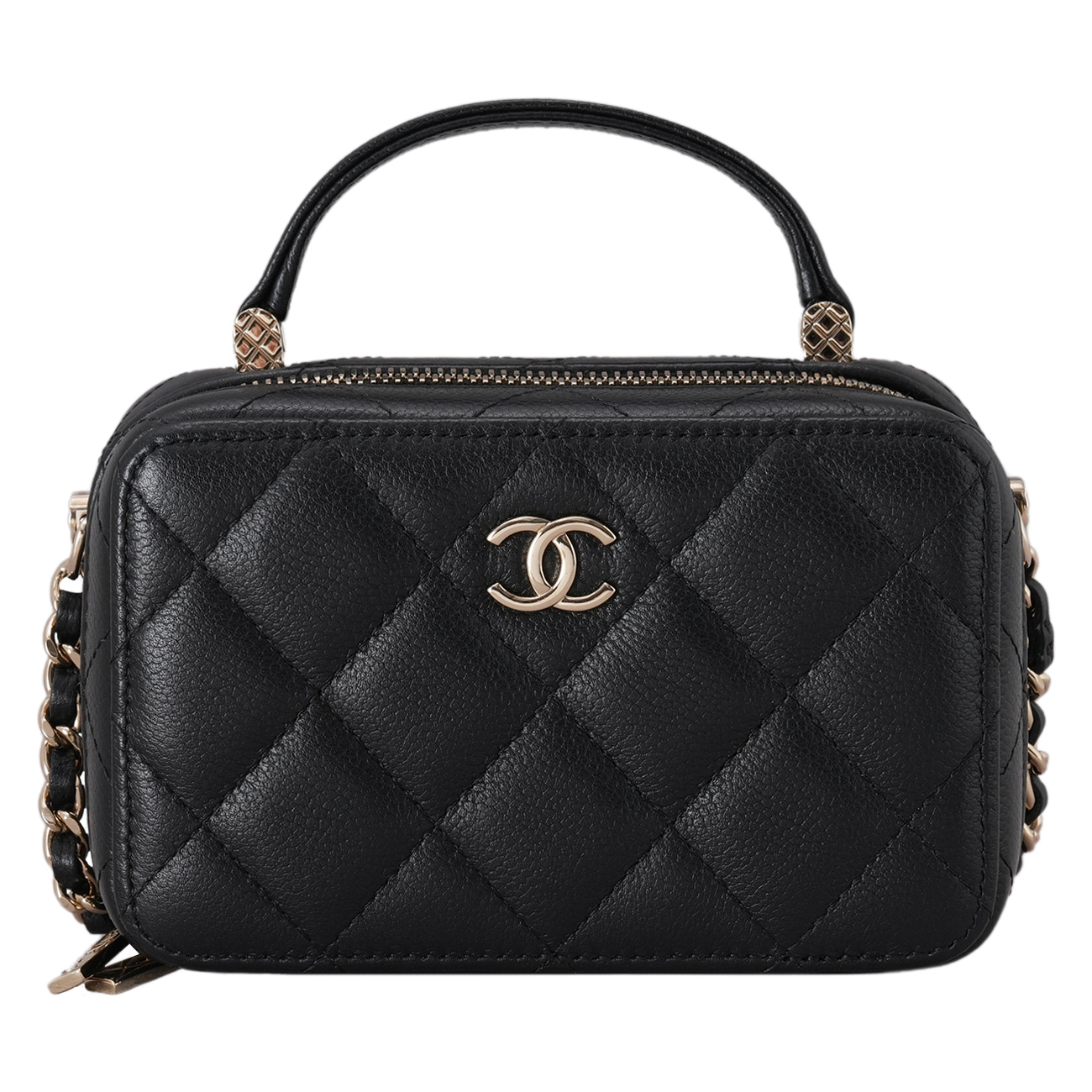 CHANEL(USED)샤넬 AP2634 베니티 코스메틱 직사각 체인백