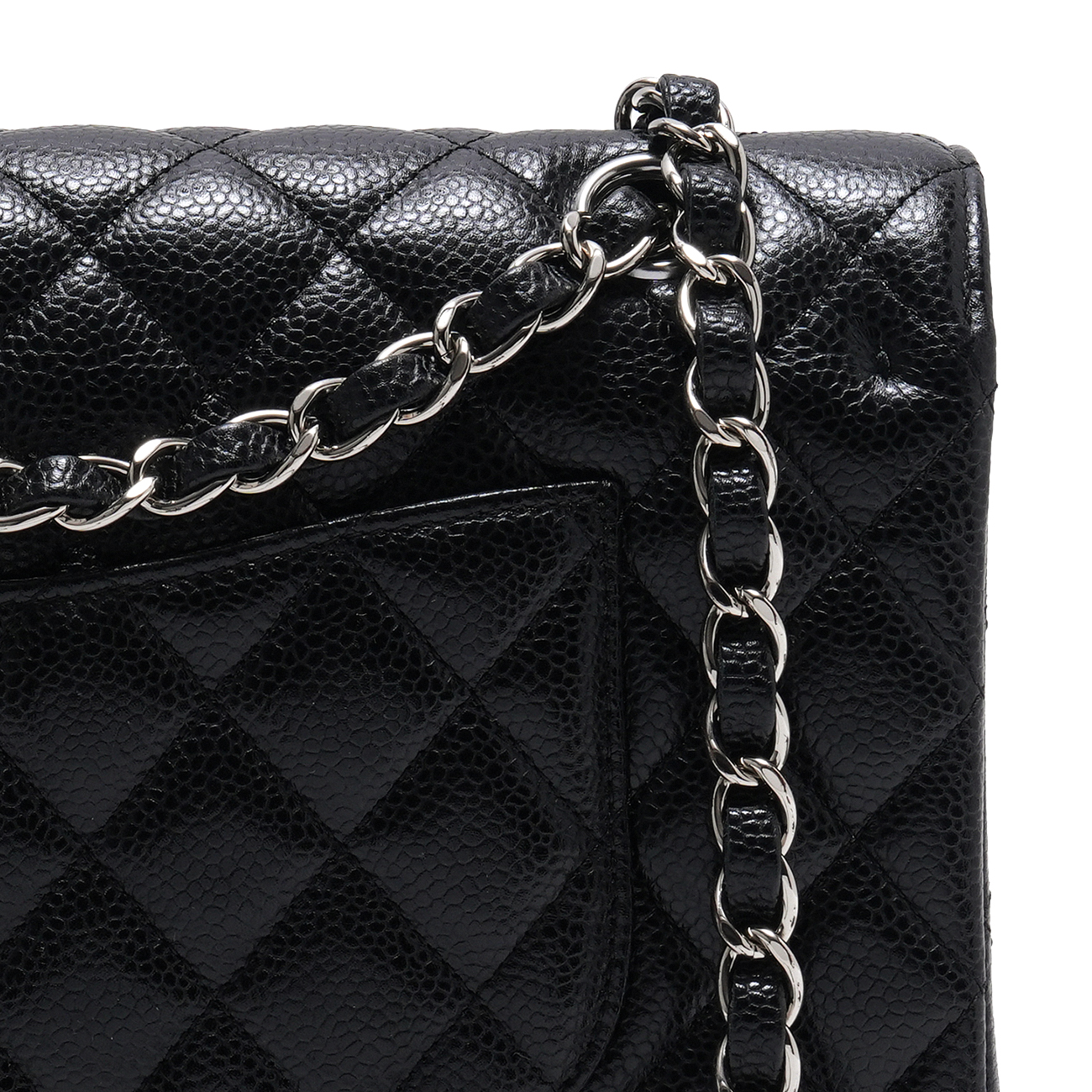 CHANEL(USED)샤넬 캐비어 클래식 미듐 플랩백