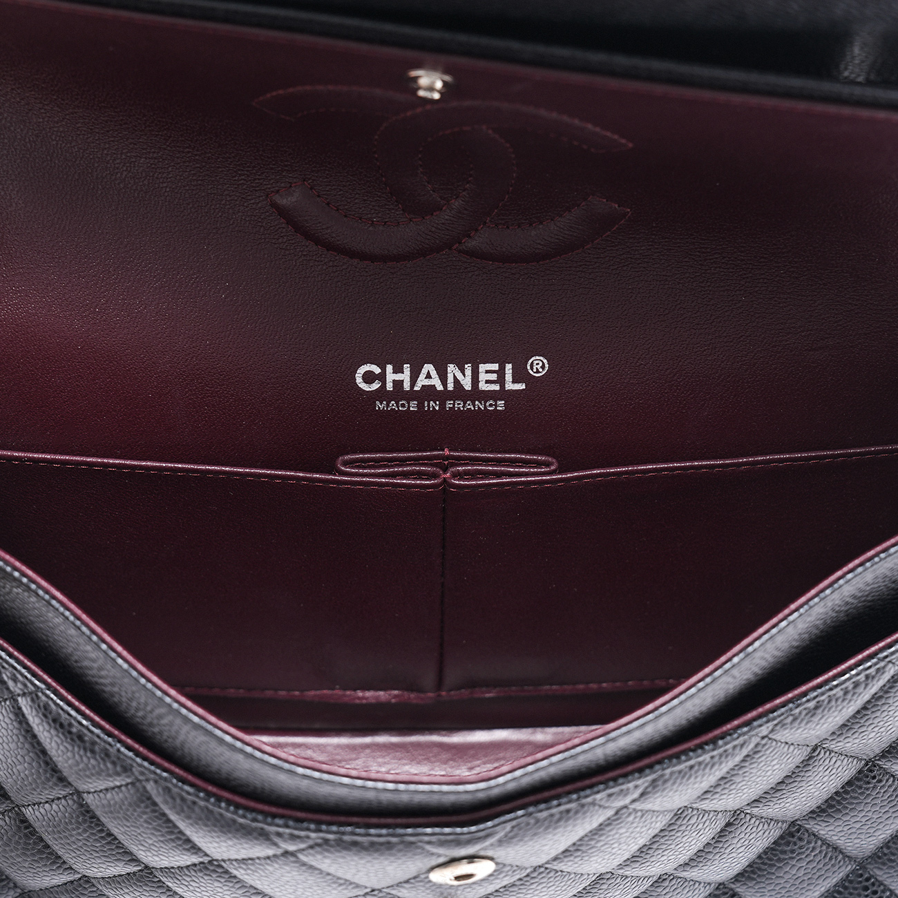 CHANEL(USED)샤넬 캐비어 클래식 미듐 플랩백