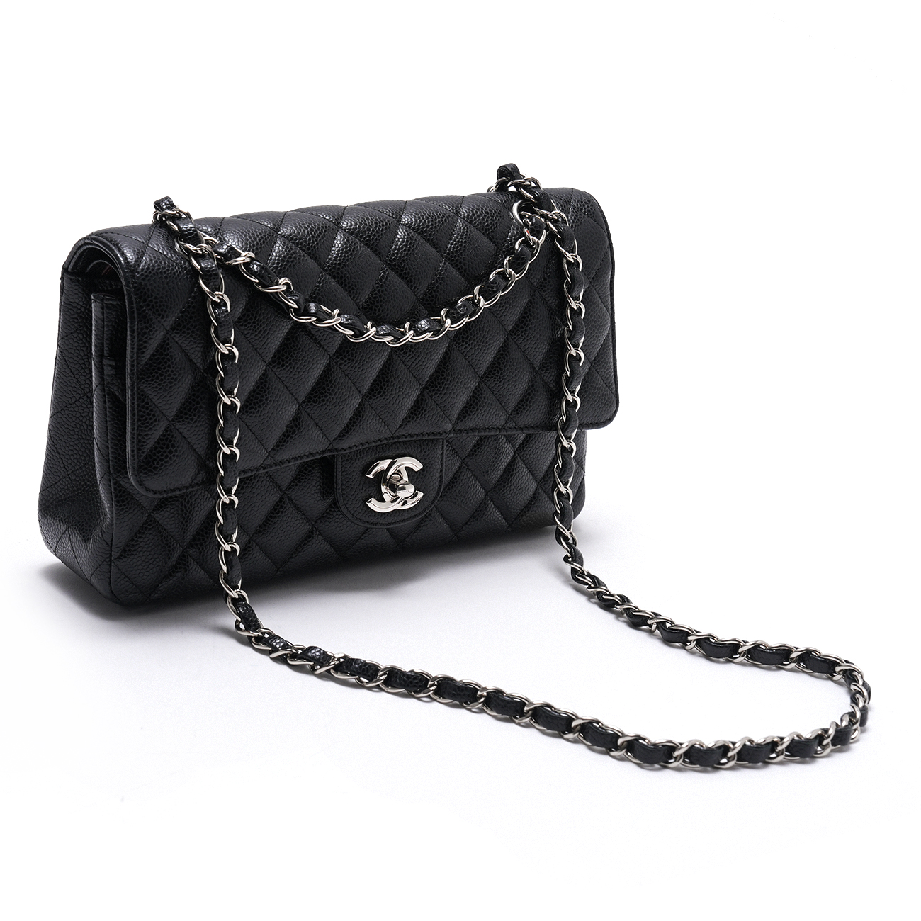 CHANEL(USED)샤넬 캐비어 클래식 미듐 플랩백
