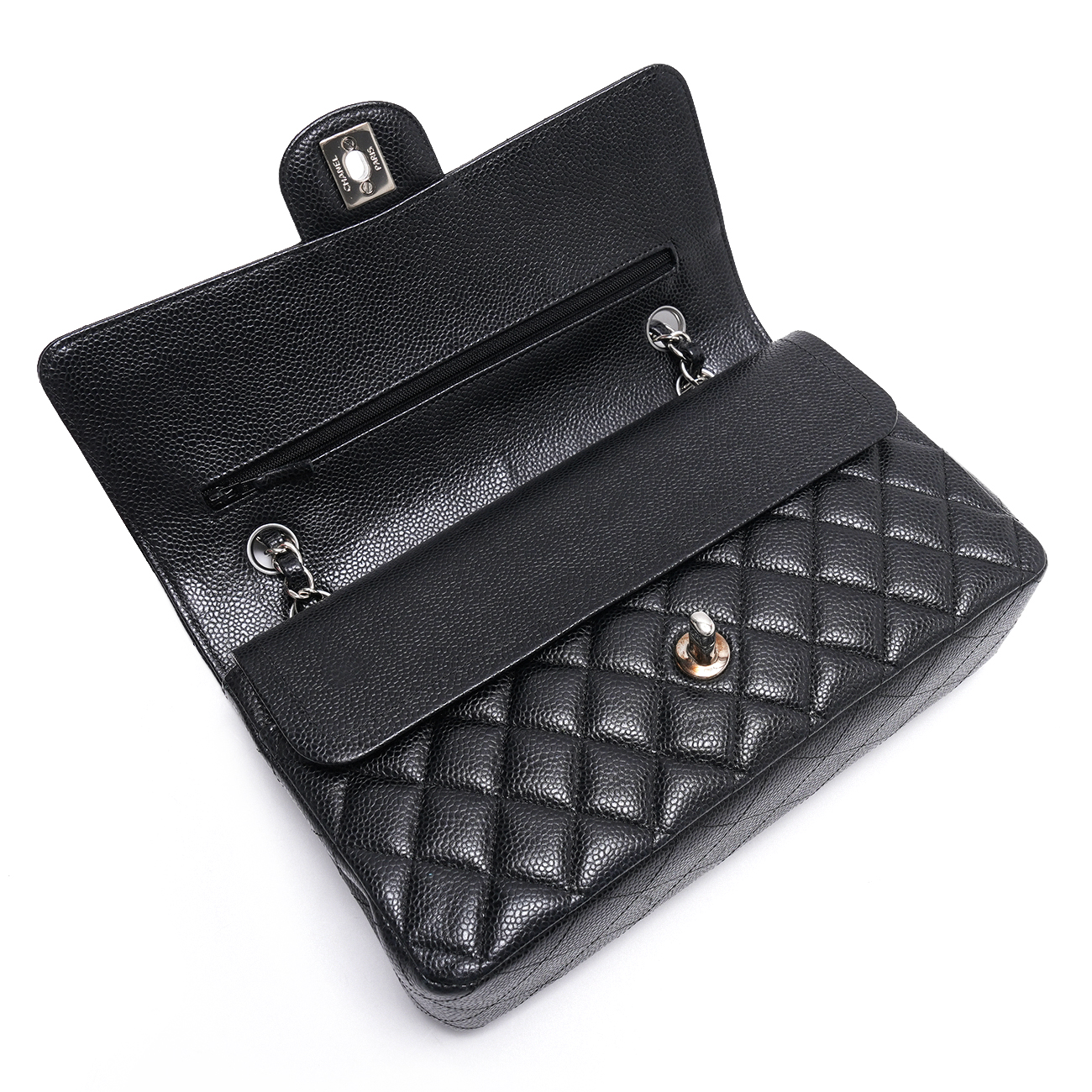 CHANEL(USED)샤넬 캐비어 클래식 미듐 플랩백