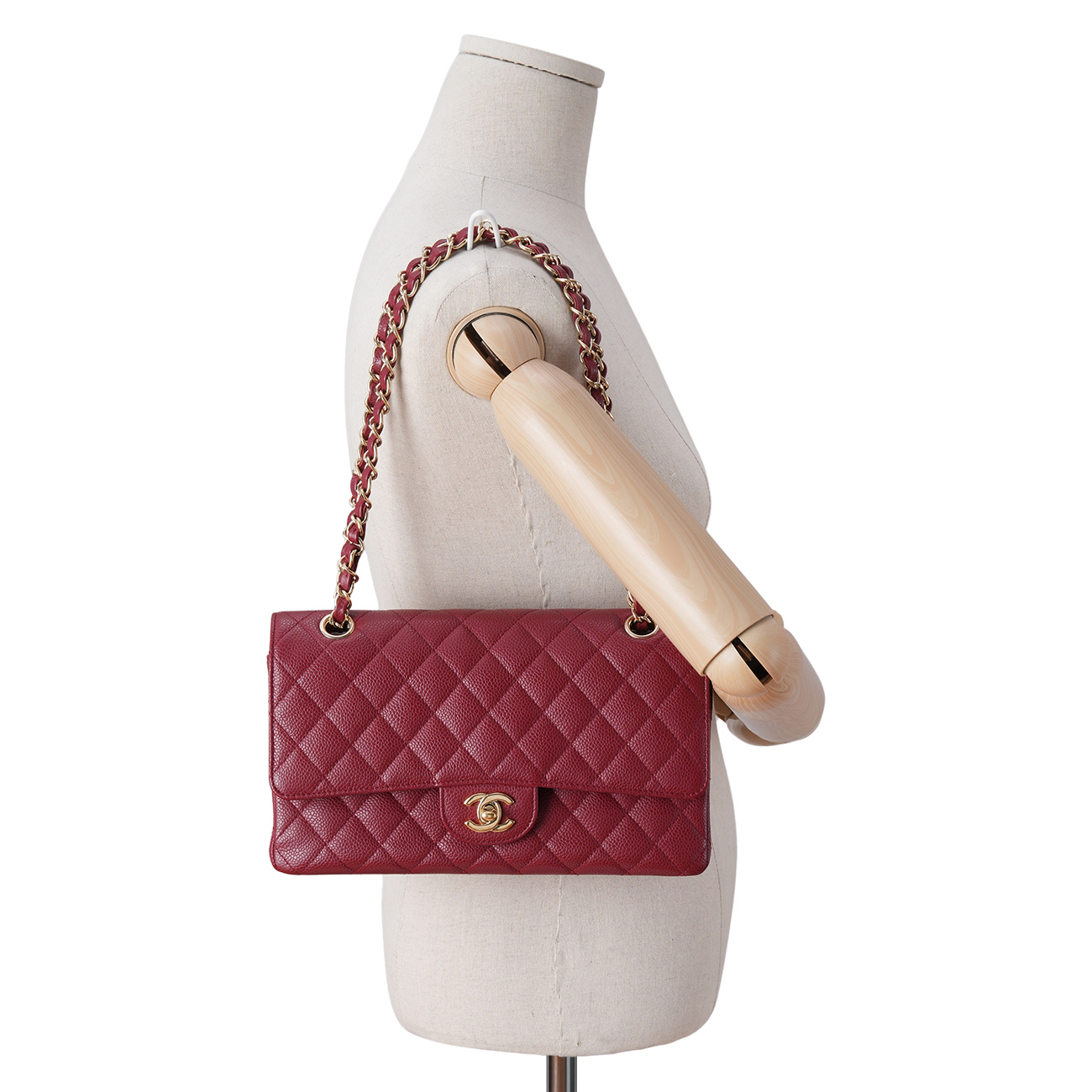 CHANEL(USED)샤넬 캐비어 클래식 미듐 플랩백