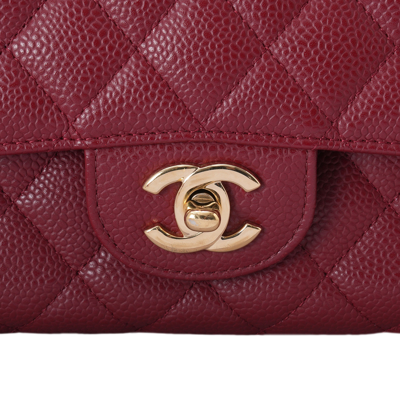 CHANEL(USED)샤넬 캐비어 클래식 미듐 플랩백