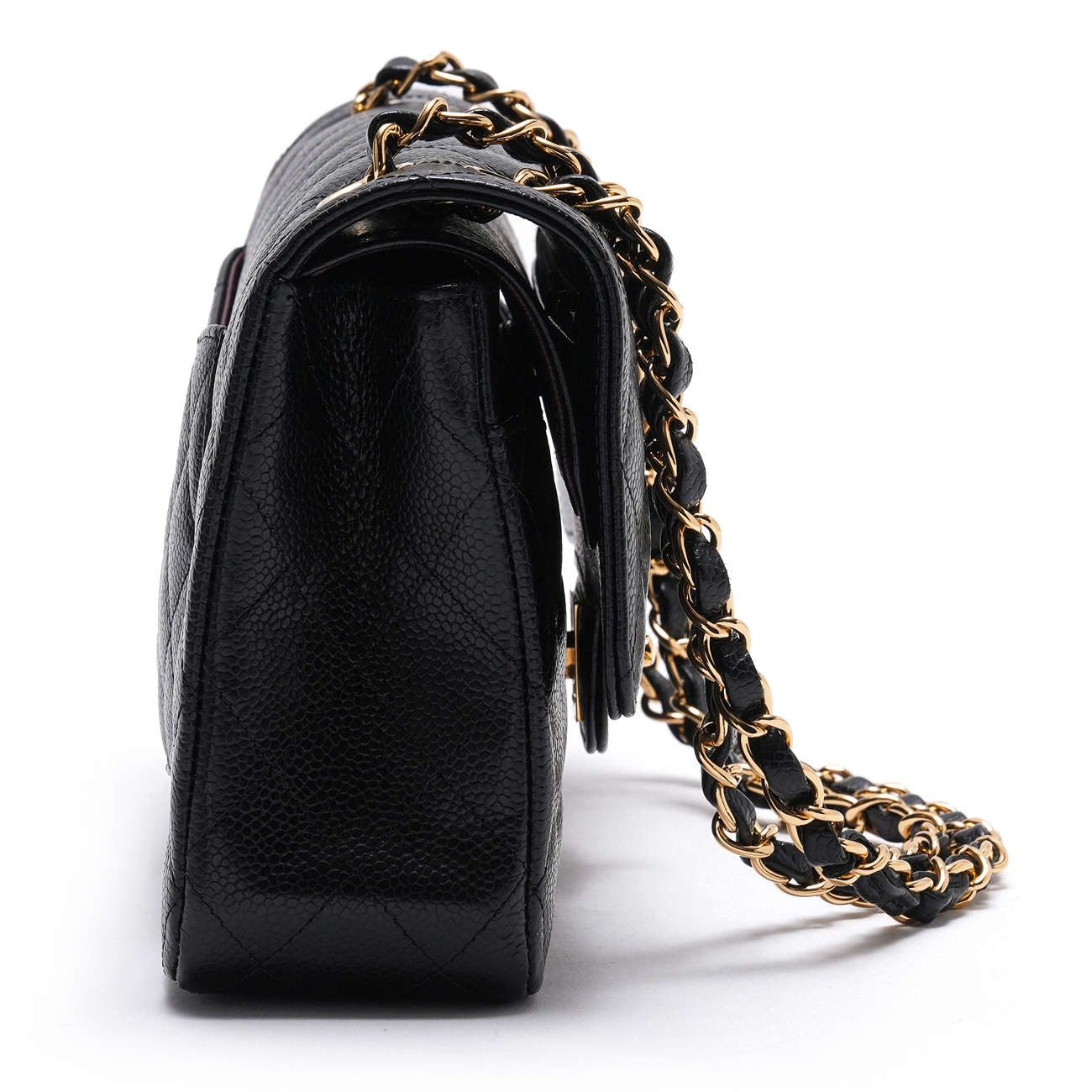 CHANEL(USED)샤넬 캐비어 클래식 미듐 플랩백