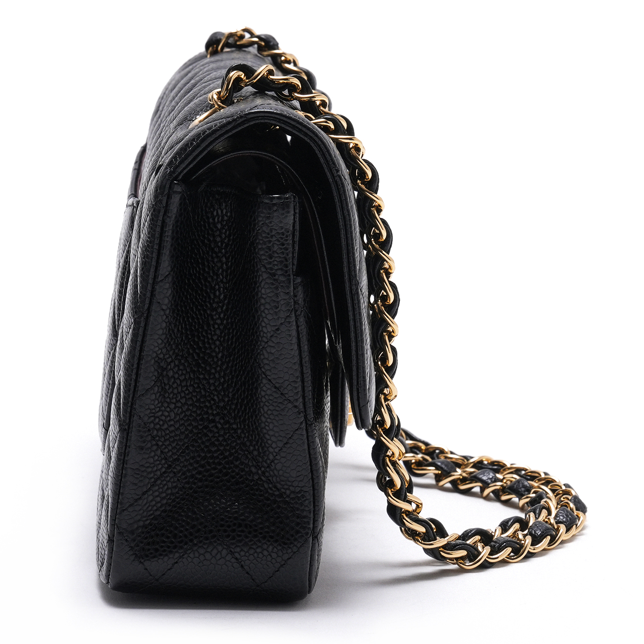 CHANEL(USED)샤넬 캐비어 클래식 미듐 체인 플랩백