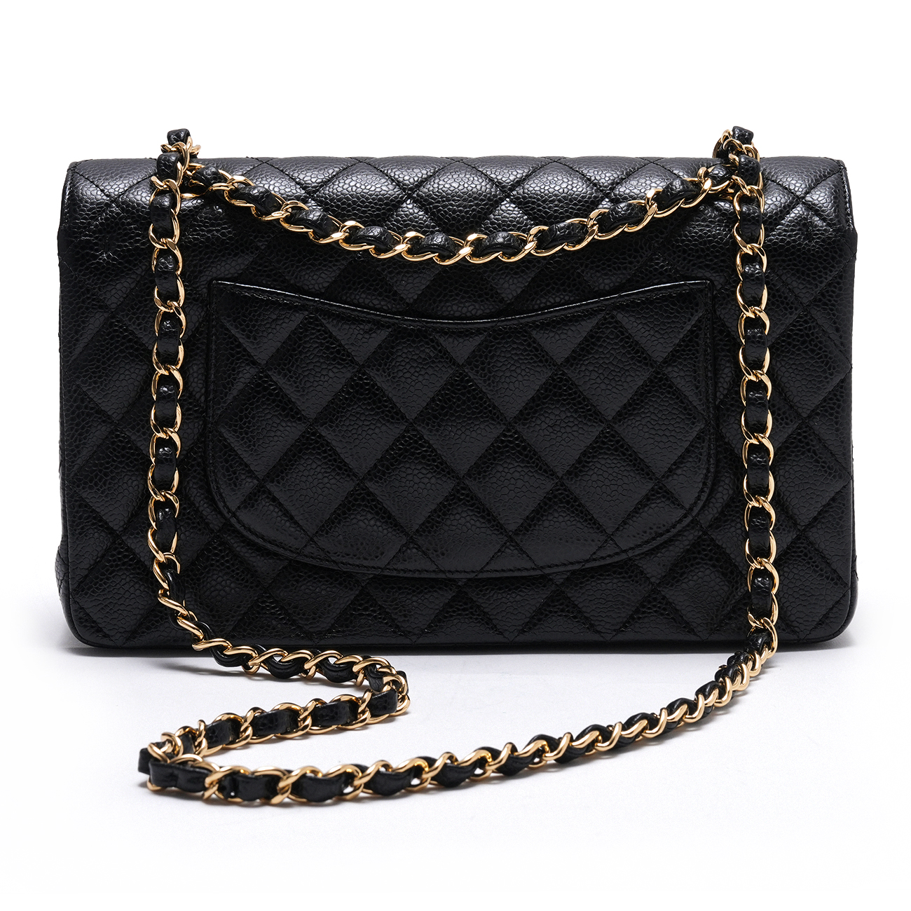 CHANEL(USED)샤넬 캐비어 클래식 미듐 체인 플랩백