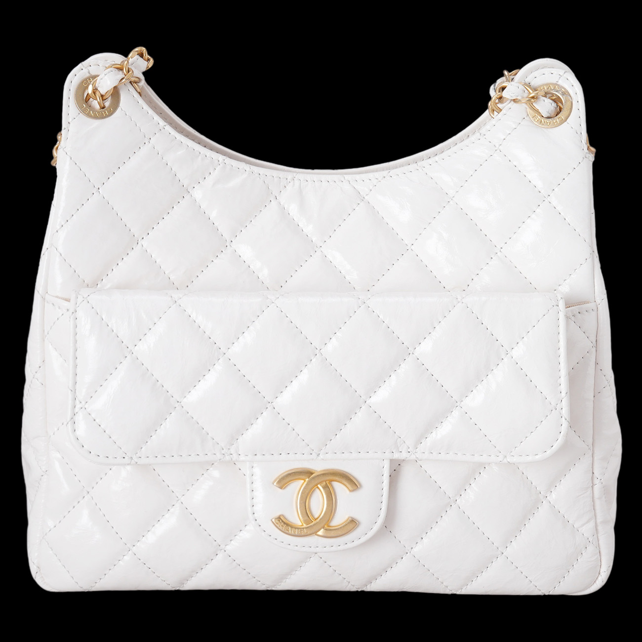 CHANEL(USED)샤넬 AS4322 페이던트 호보백 미듐