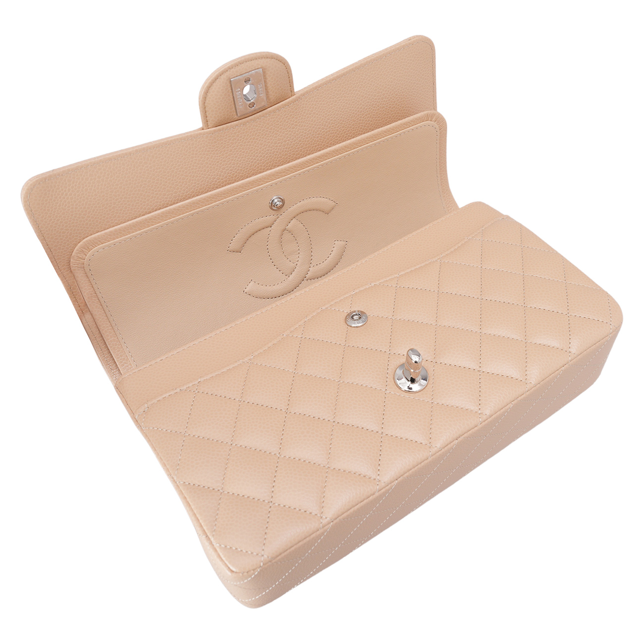 CHANEL(USED)샤넬 캐비어 클래식 미듐 플랩백