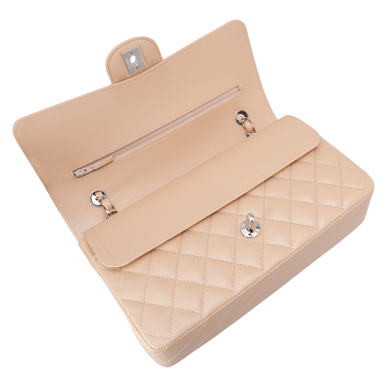 CHANEL(USED)샤넬 캐비어 클래식 미듐 플랩백