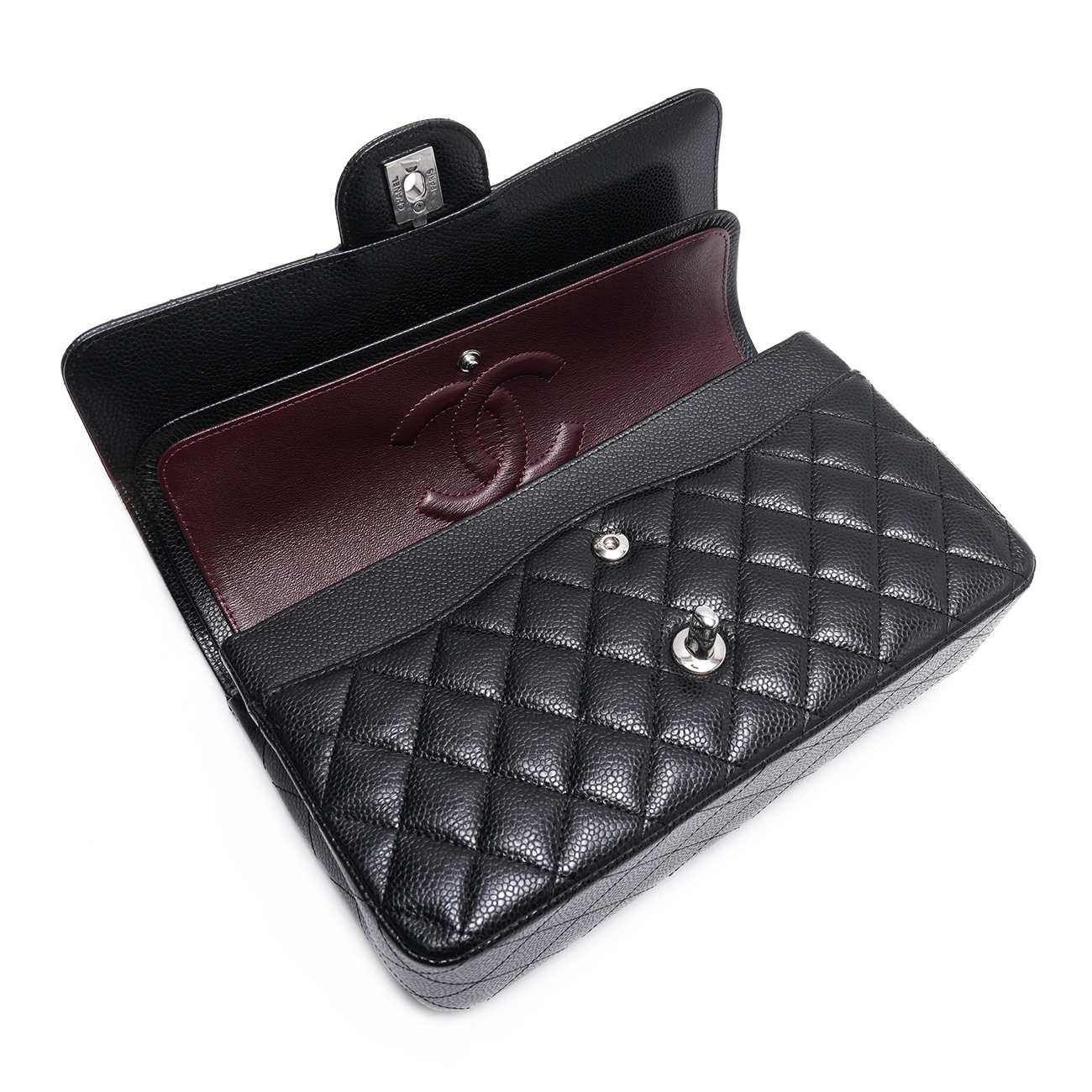 CHANEL(USED)샤넬 캐비어 클래식 미듐 플랩백