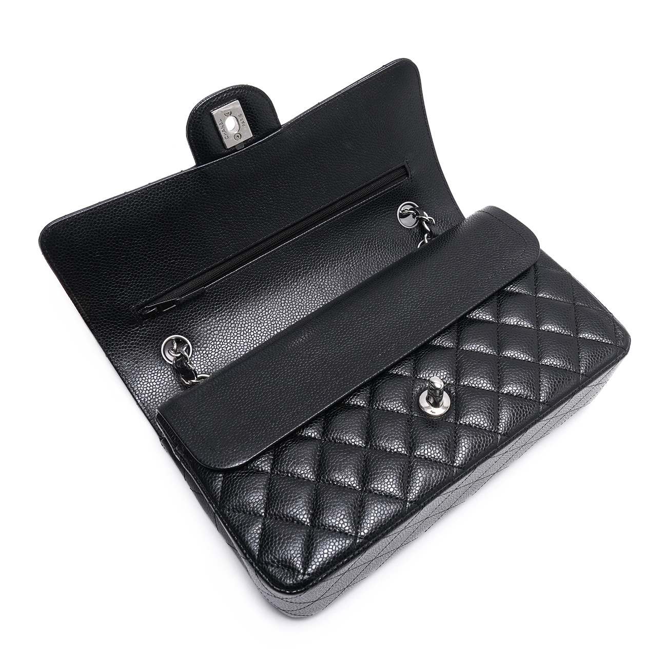 CHANEL(USED)샤넬 캐비어 클래식 미듐 플랩백