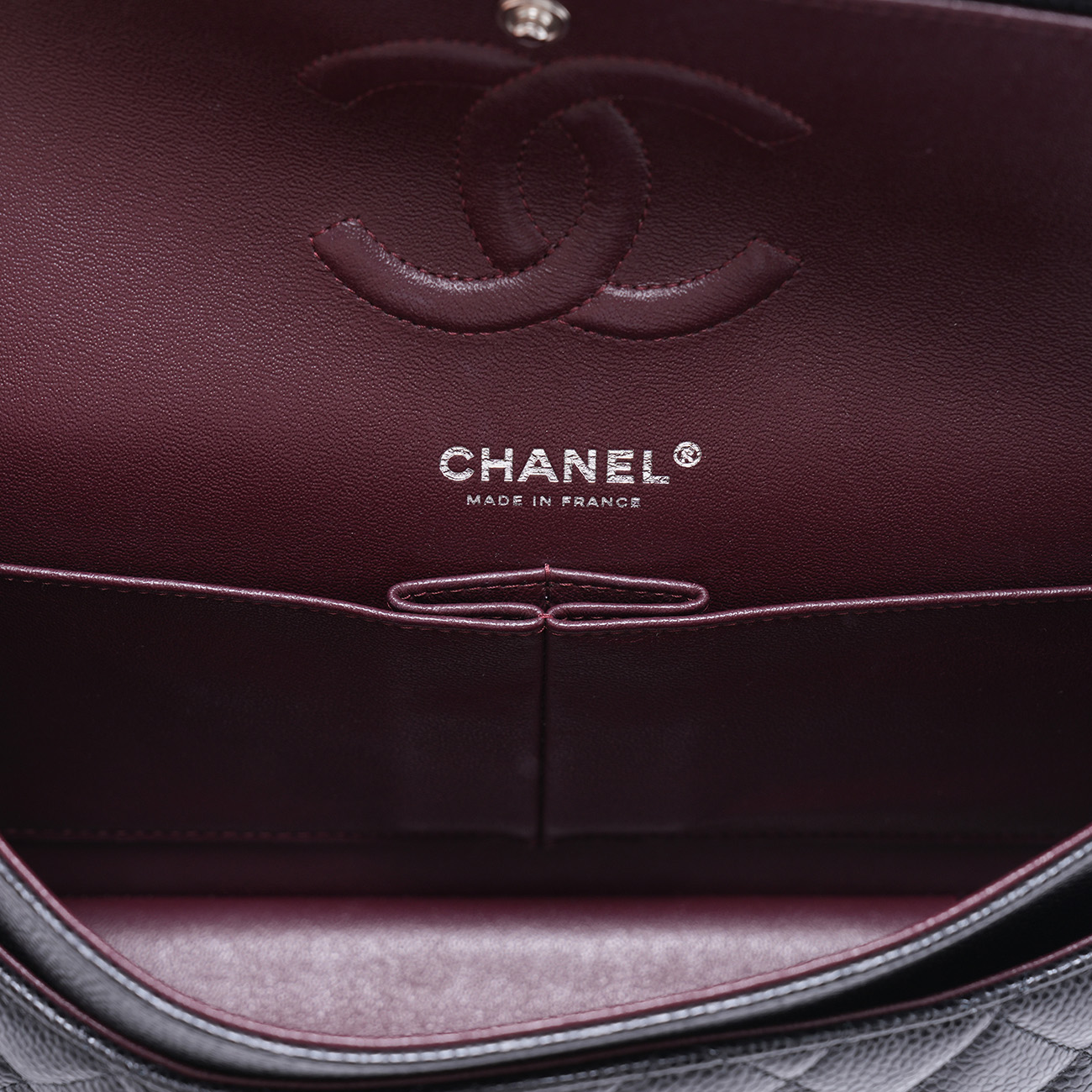CHANEL(USED)샤넬 캐비어 클래식 미듐 플랩백