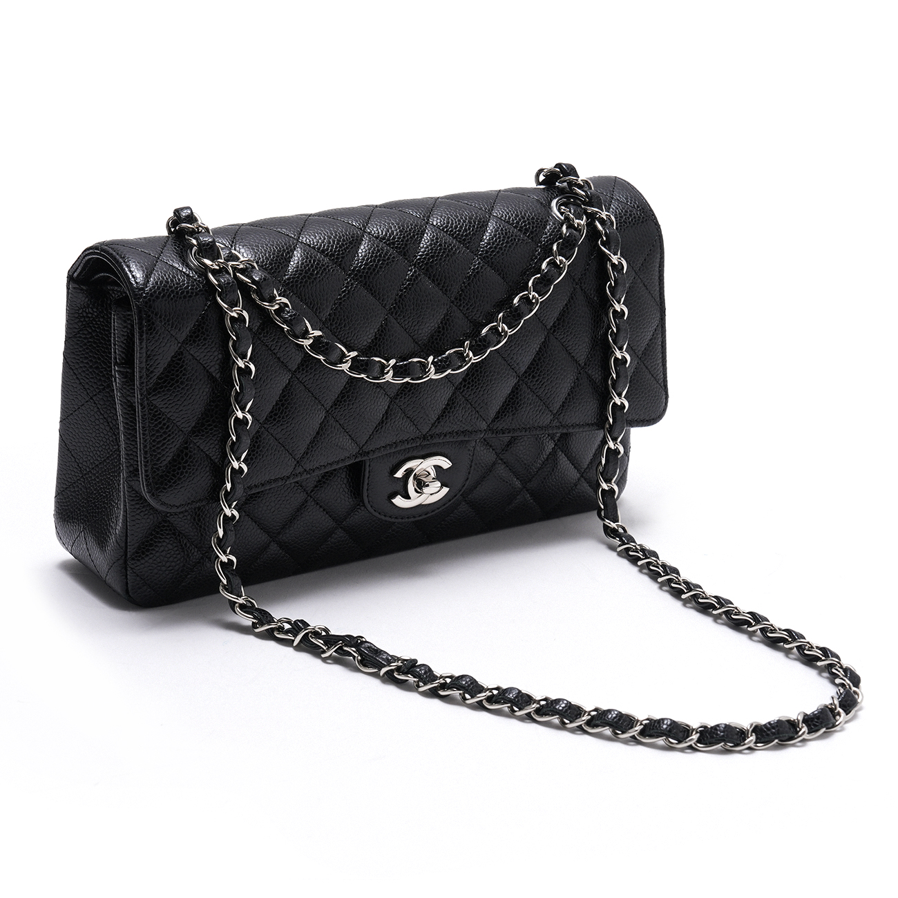 CHANEL(USED)샤넬 캐비어 클래식 미듐 플랩백