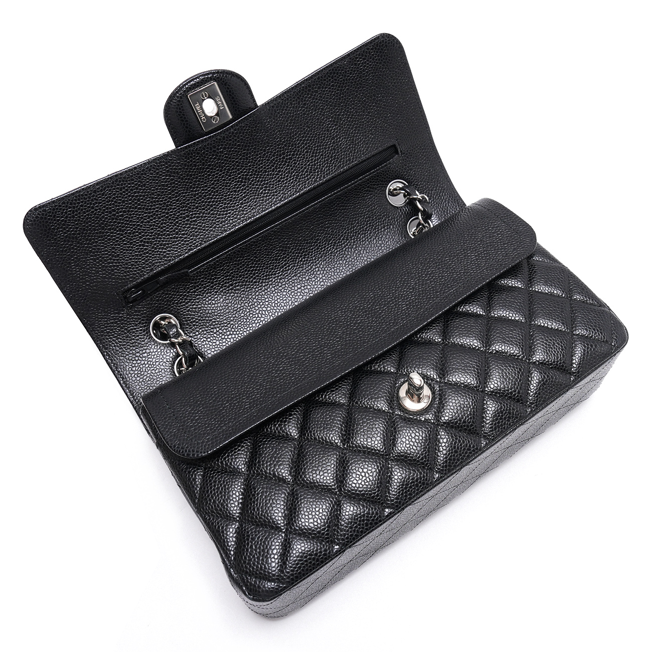 CHANEL(USED)샤넬 캐비어 클래식 미듐 플랩백