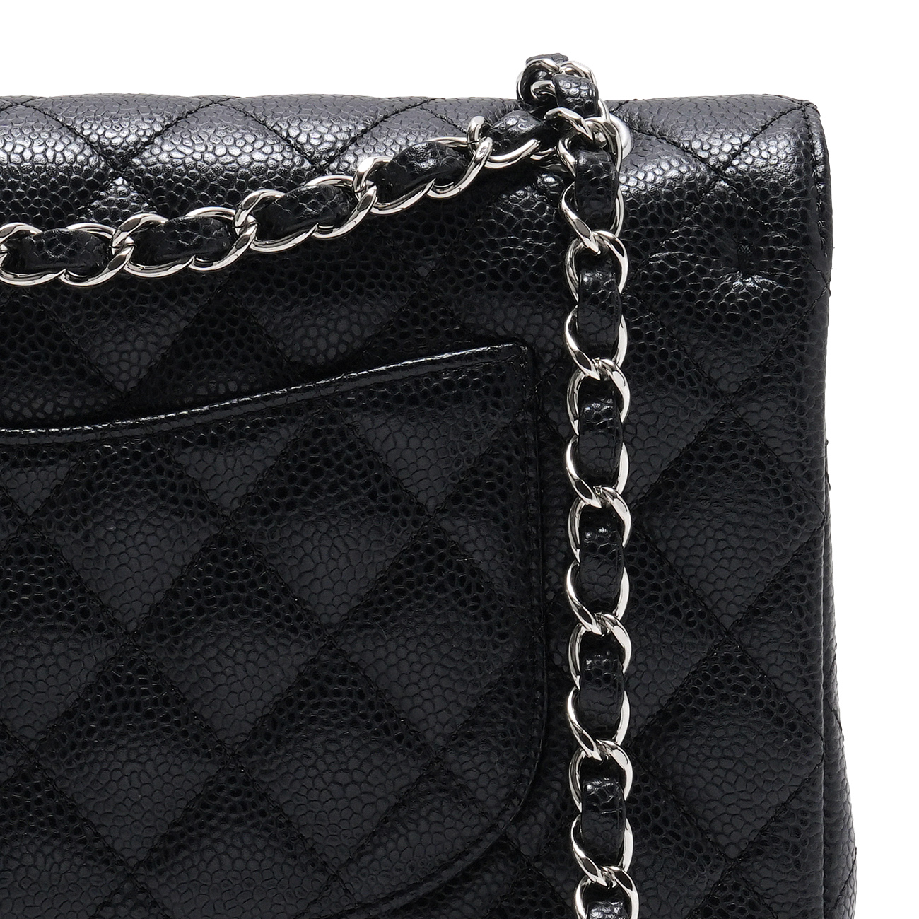 CHANEL(USED)샤넬 캐비어 클래식 미듐 플랩백