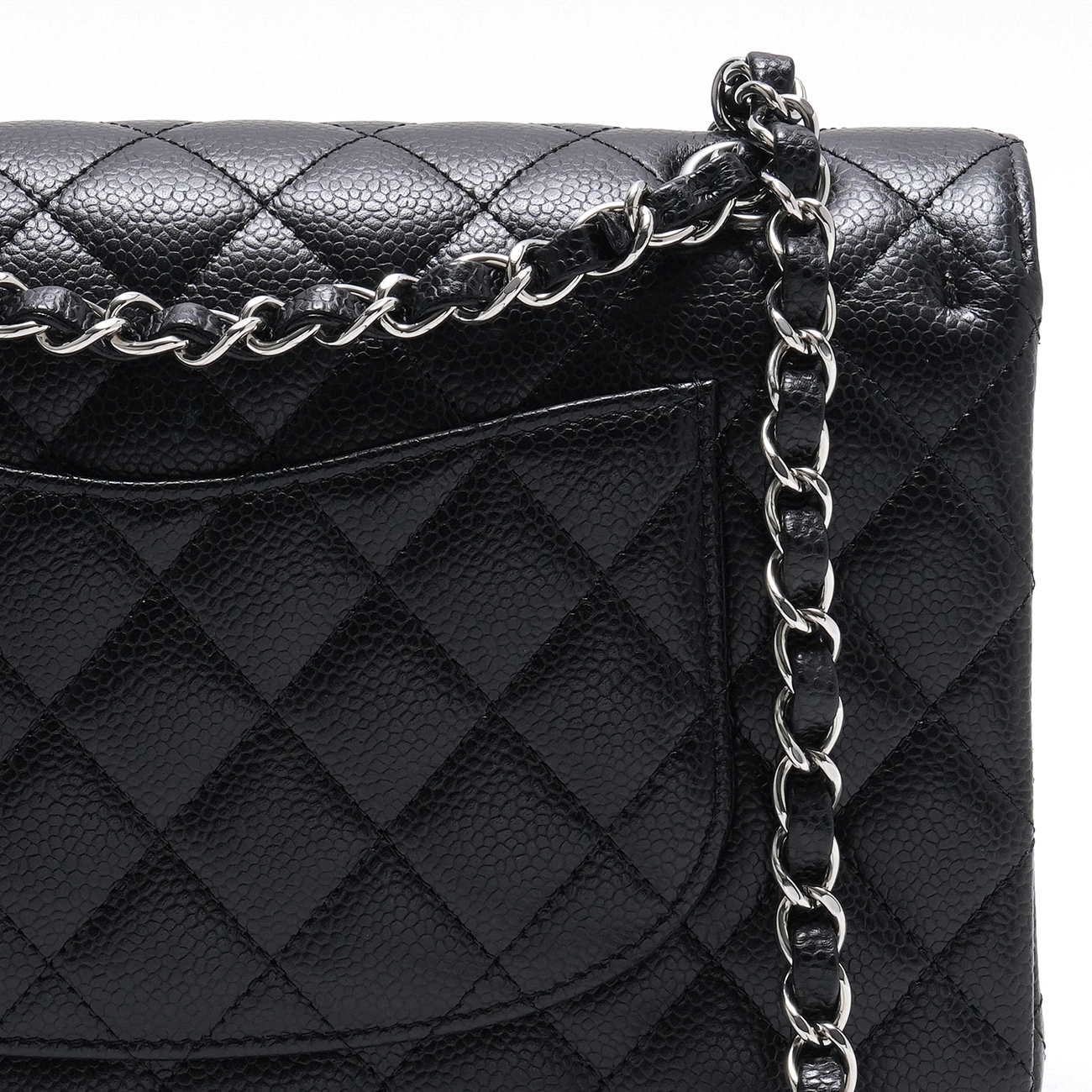 CHANEL(USED)샤넬 캐비어 클래식 미듐 플랩백
