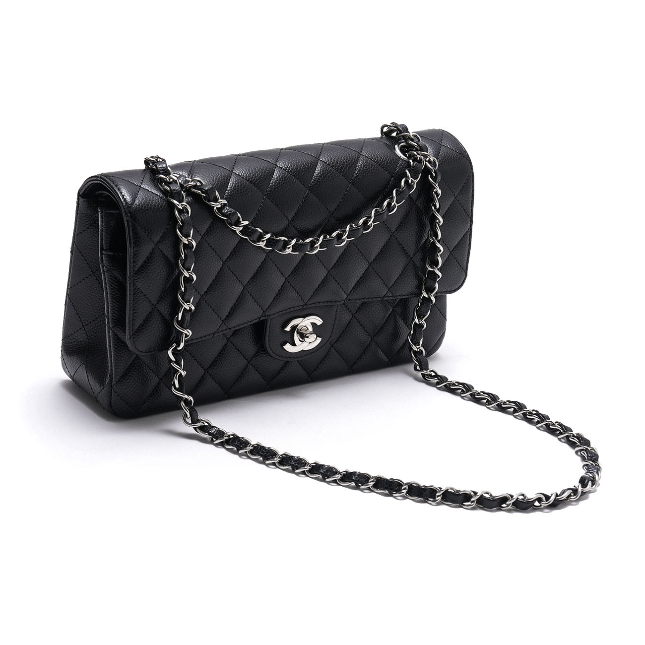 CHANEL(USED)샤넬 캐비어 클래식 미듐 플랩백