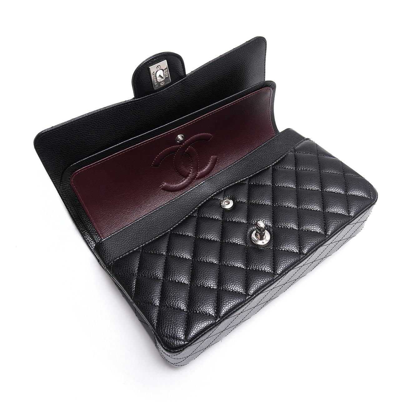 CHANEL(USED)샤넬 캐비어 클래식 미듐 플랩백