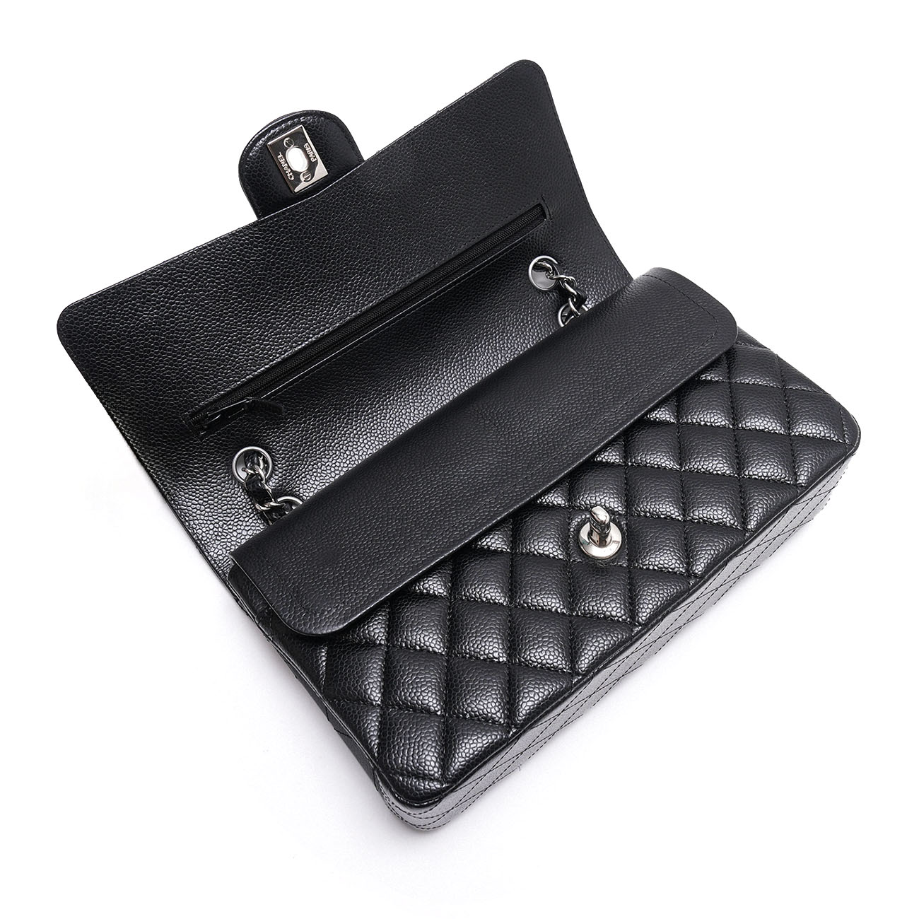 CHANEL(USED)샤넬 캐비어 클래식 미듐 플랩백
