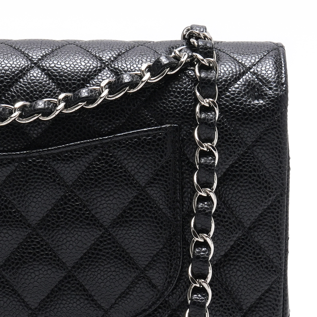 CHANEL(USED)샤넬 캐비어 클래식 미듐 플랩백