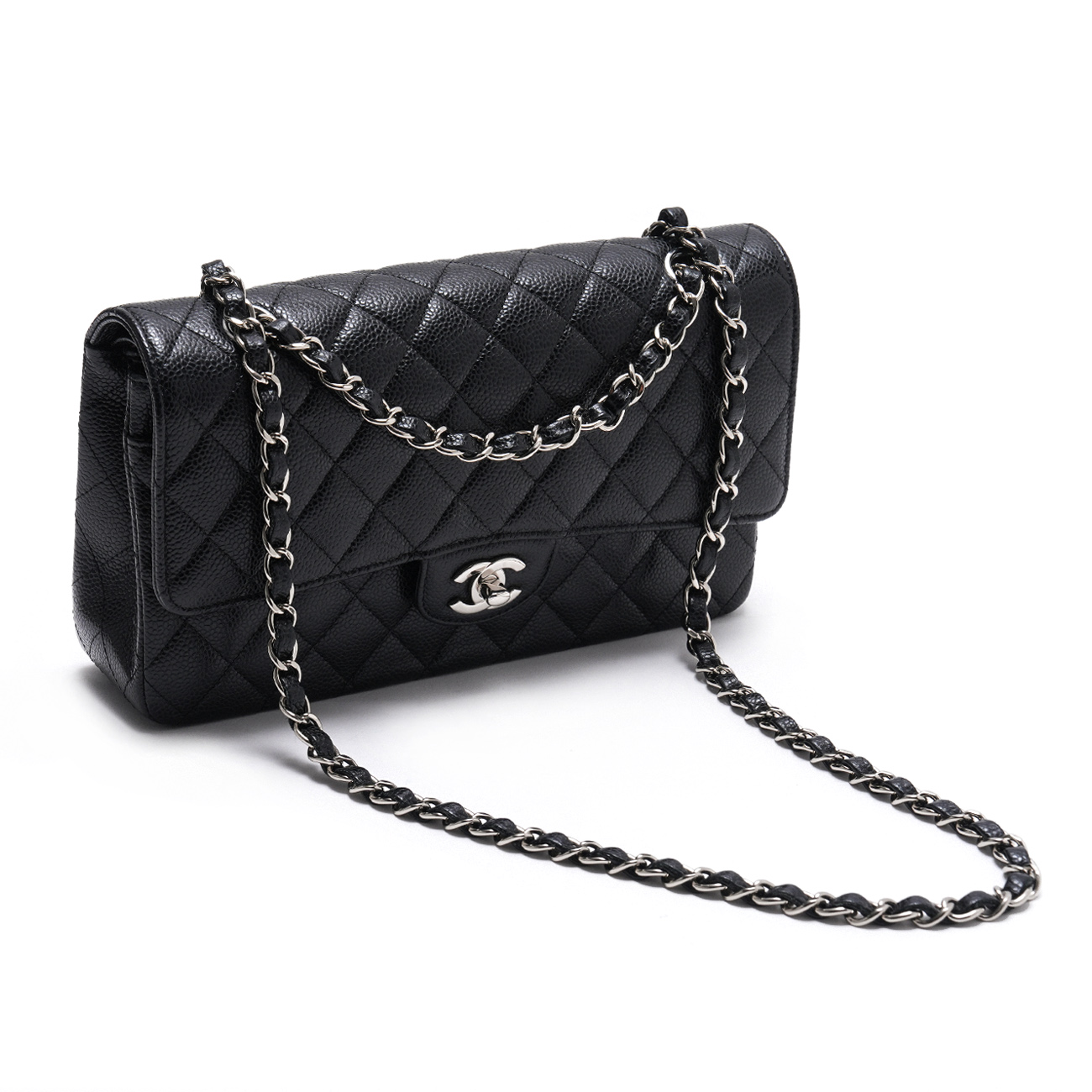 CHANEL(USED)샤넬 캐비어 클래식 미듐 플랩백