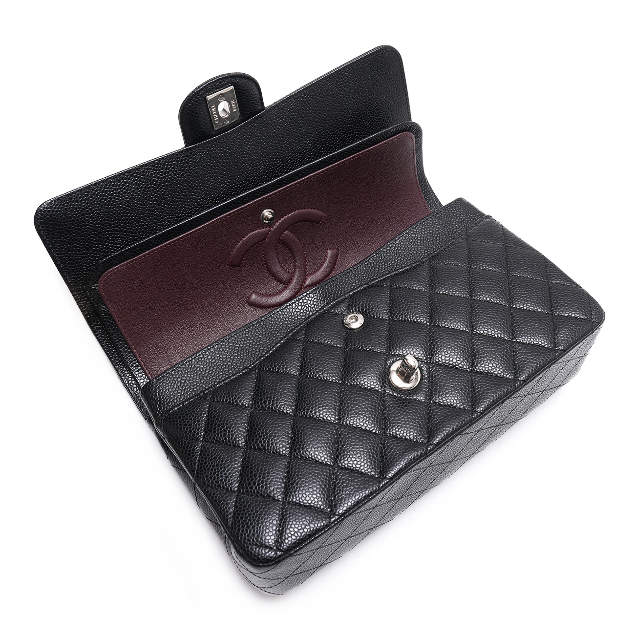 CHANEL(USED)샤넬 캐비어 클래식 미듐 플랩백