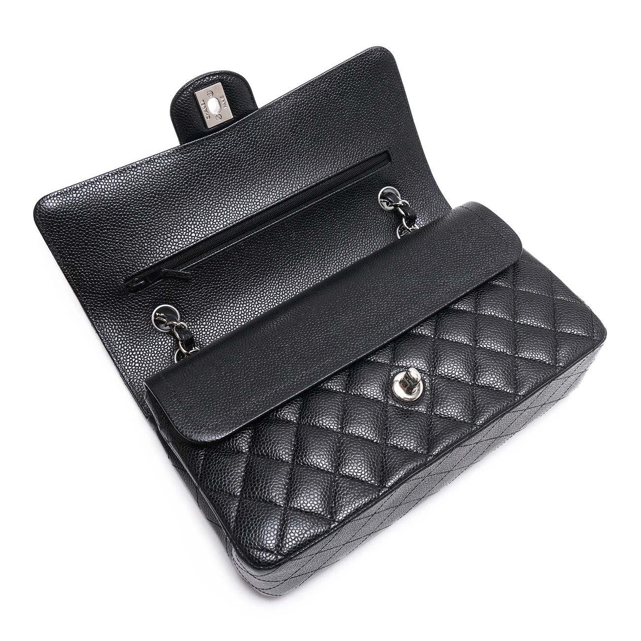 CHANEL(USED)샤넬 캐비어 클래식 미듐 플랩백
