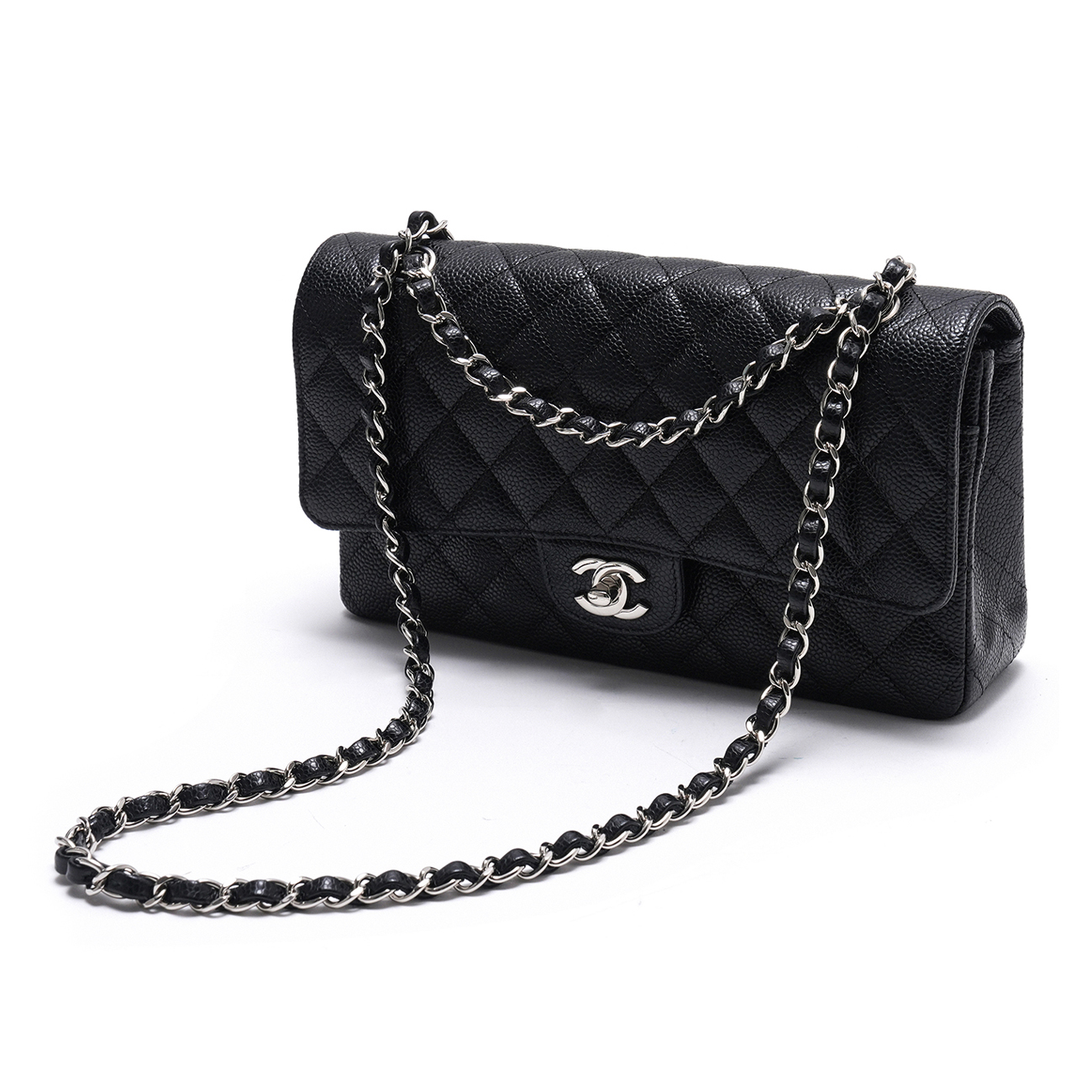CHANEL(USED)샤넬 캐비어 클래식 미듐 플랩백