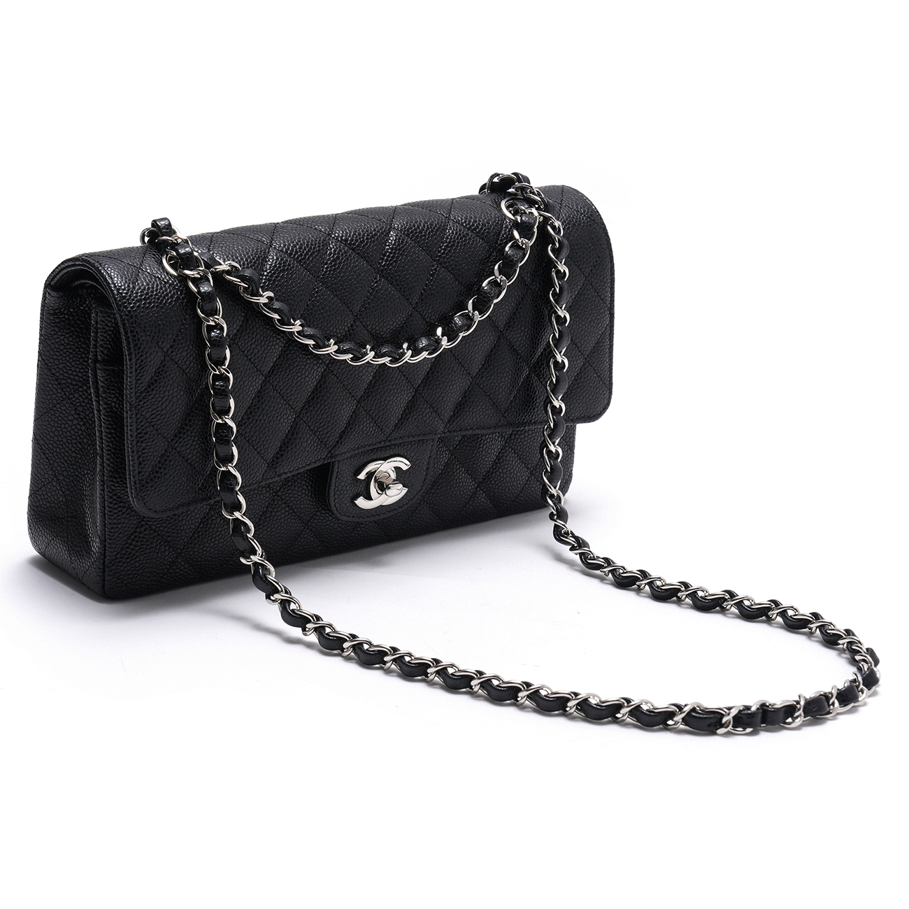 CHANEL(USED)샤넬 캐비어 클래식 미듐 플랩백