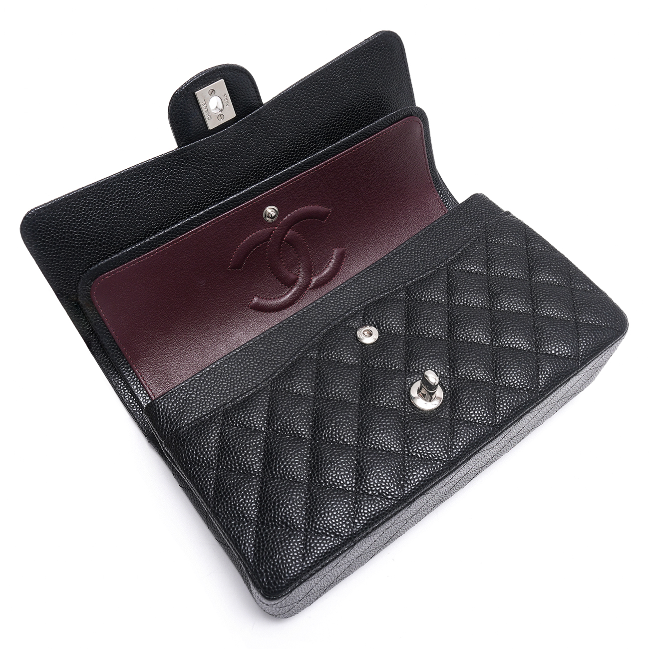CHANEL(USED)샤넬 캐비어 클래식 미듐 플랩백