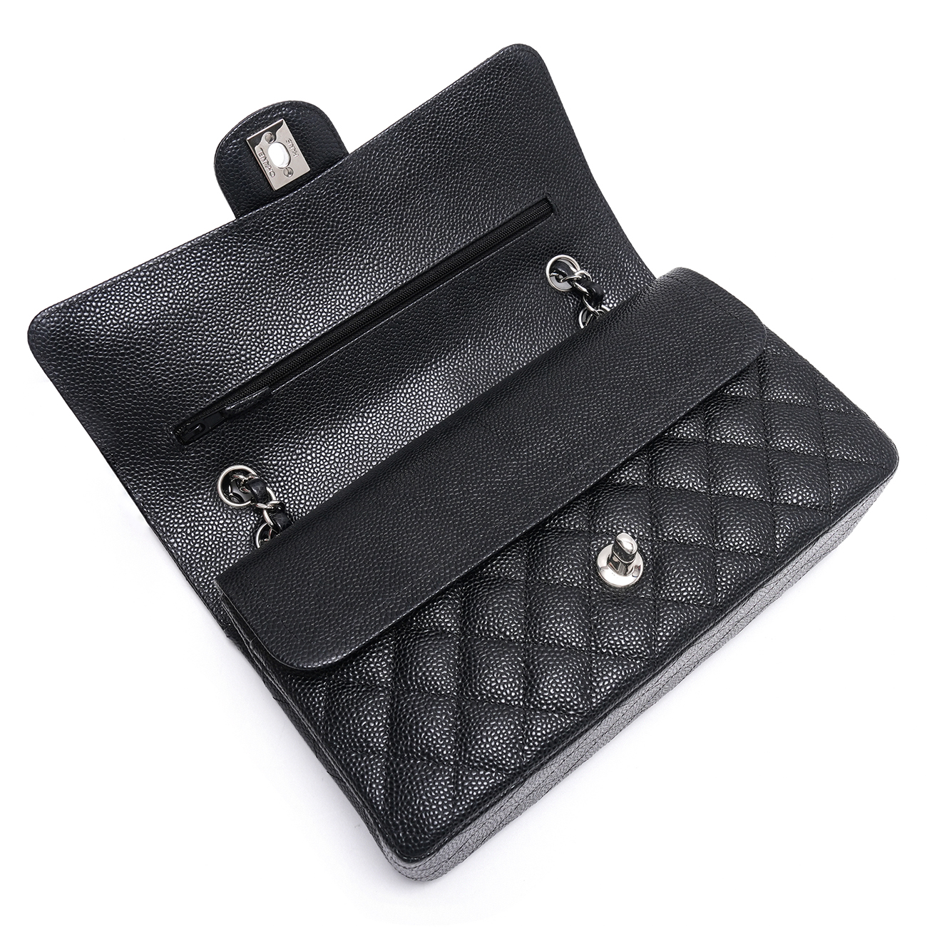CHANEL(USED)샤넬 캐비어 클래식 미듐 플랩백