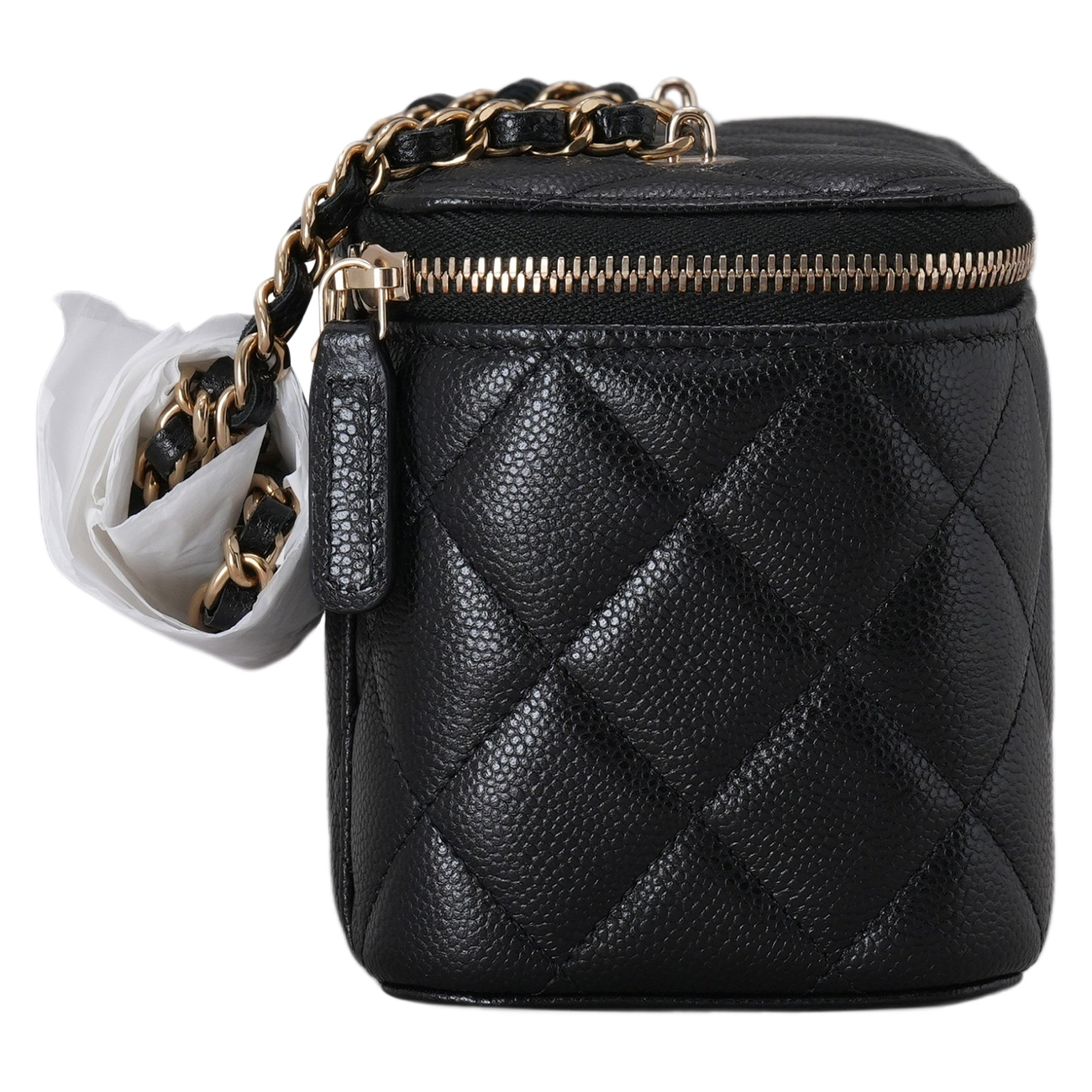 CHANEL(USED)샤넬 AP1314 캐비어 직사각 베니티