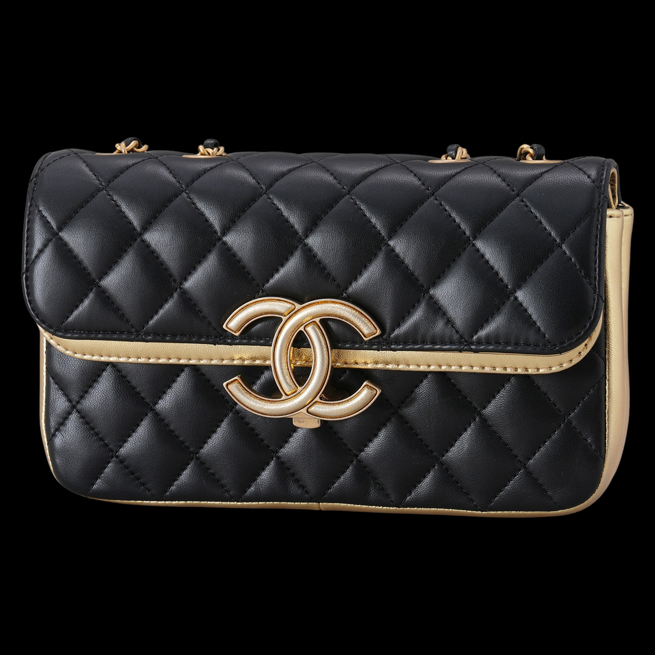 CHANEL(USED)샤넬 A57275 시즌 CC더블플랩 숄더백
